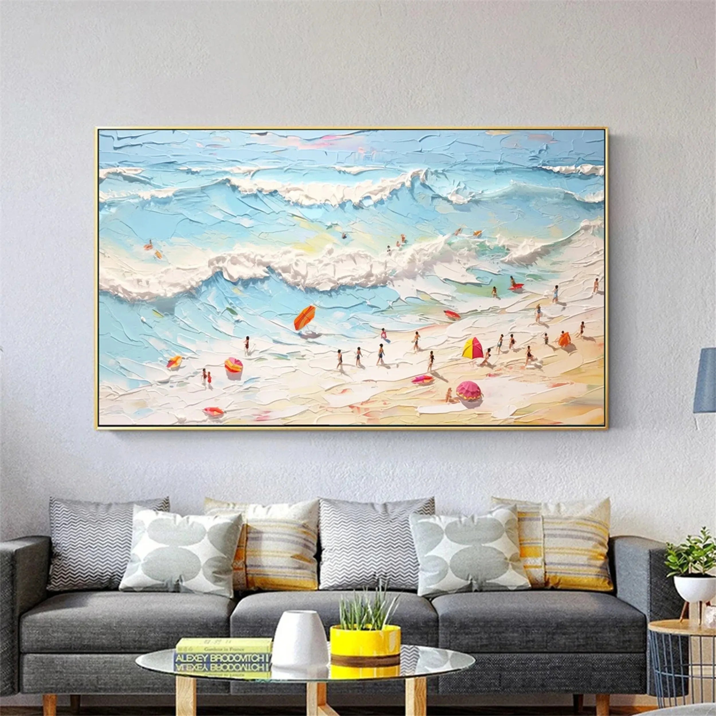 Sky And Ocean Painting