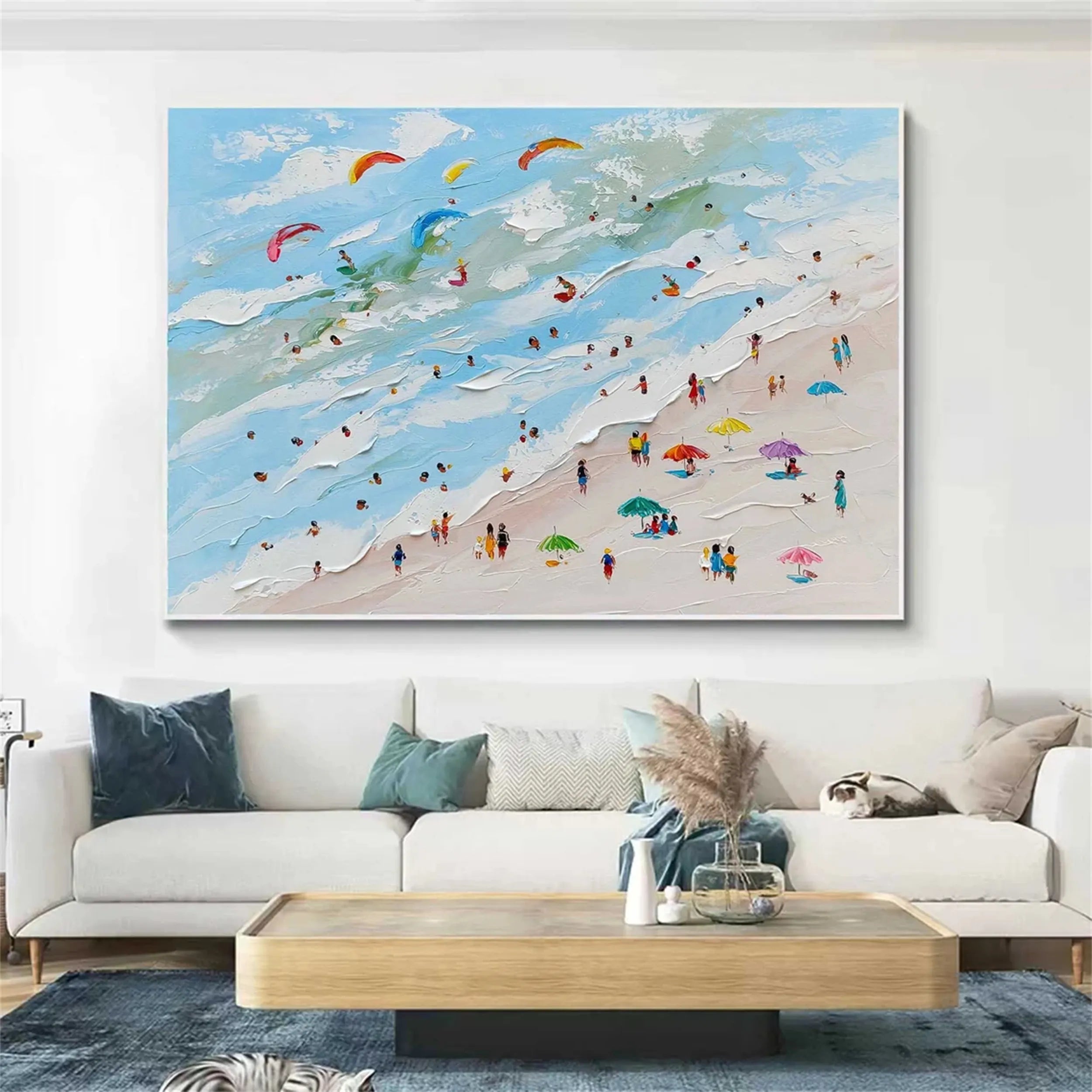 Sky And Ocean Painting