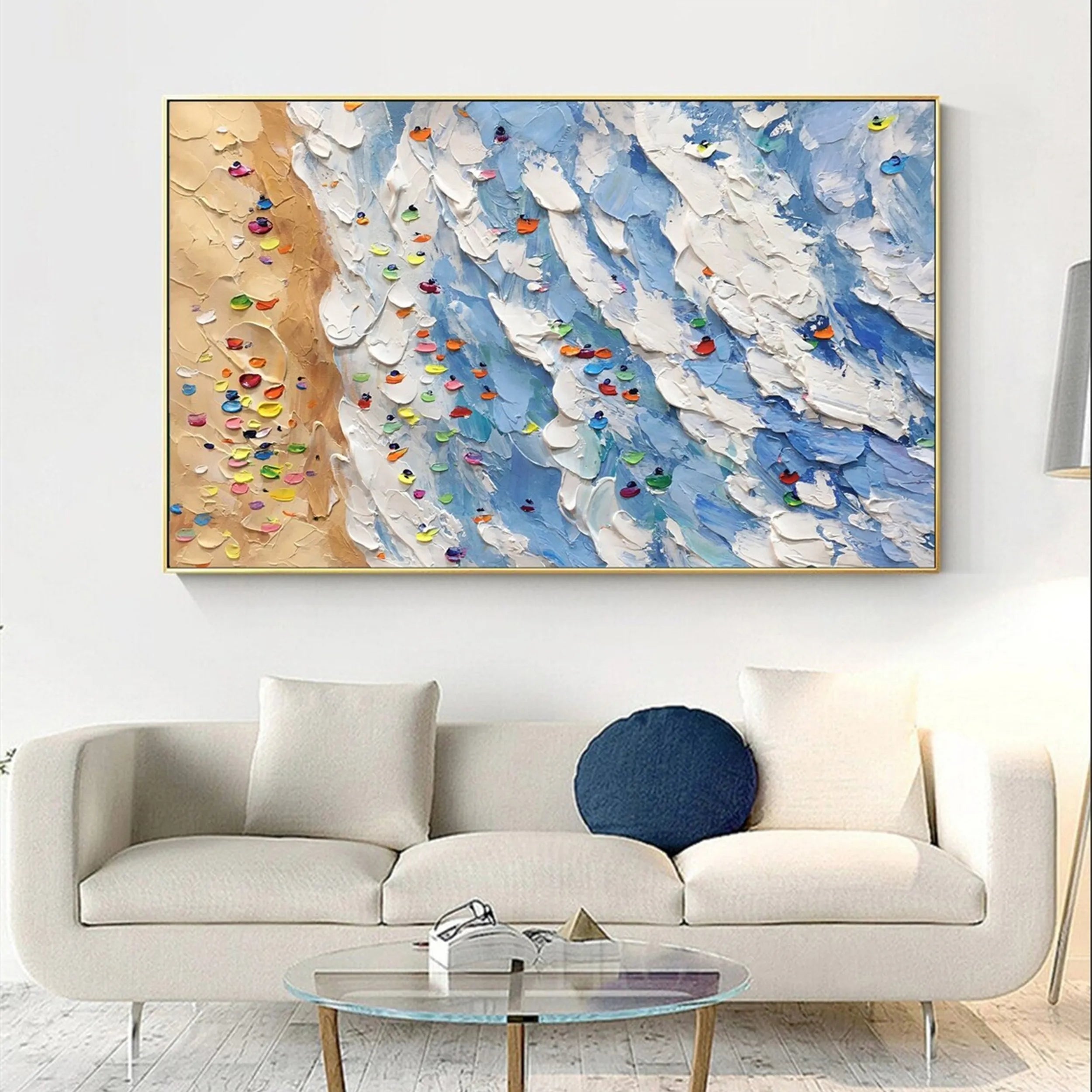 Sky And Ocean Painting