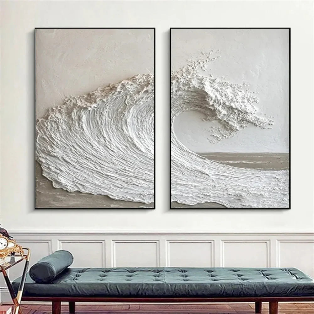 Sky And Ocean Painting Set of 2