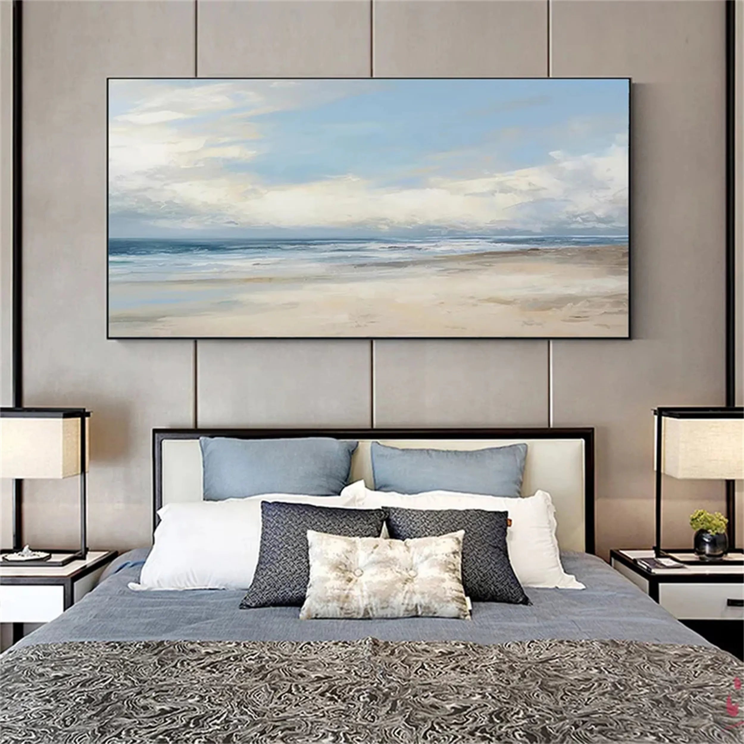 Sky And Ocean Painting