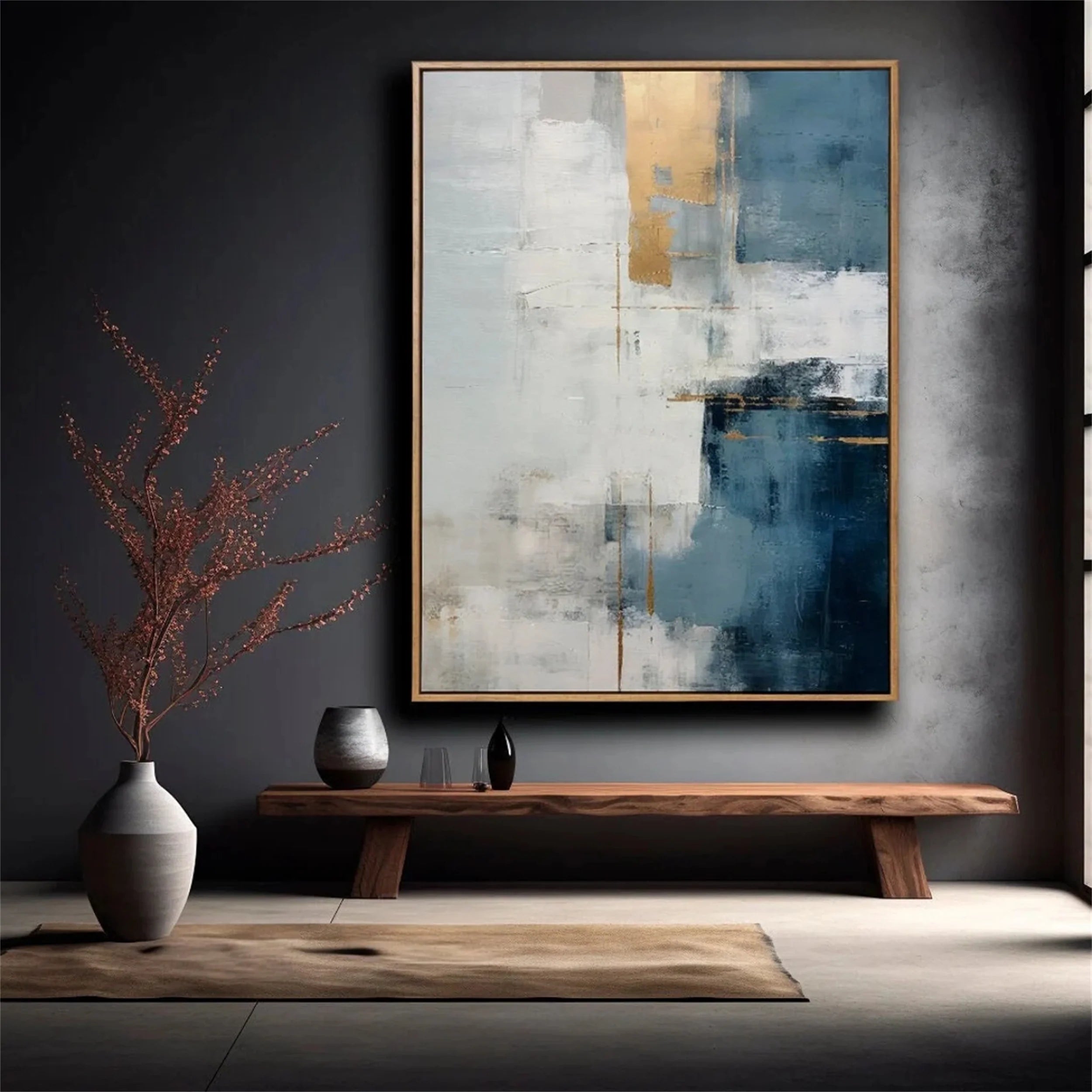 Wabi Sabi Abstract Wall Art