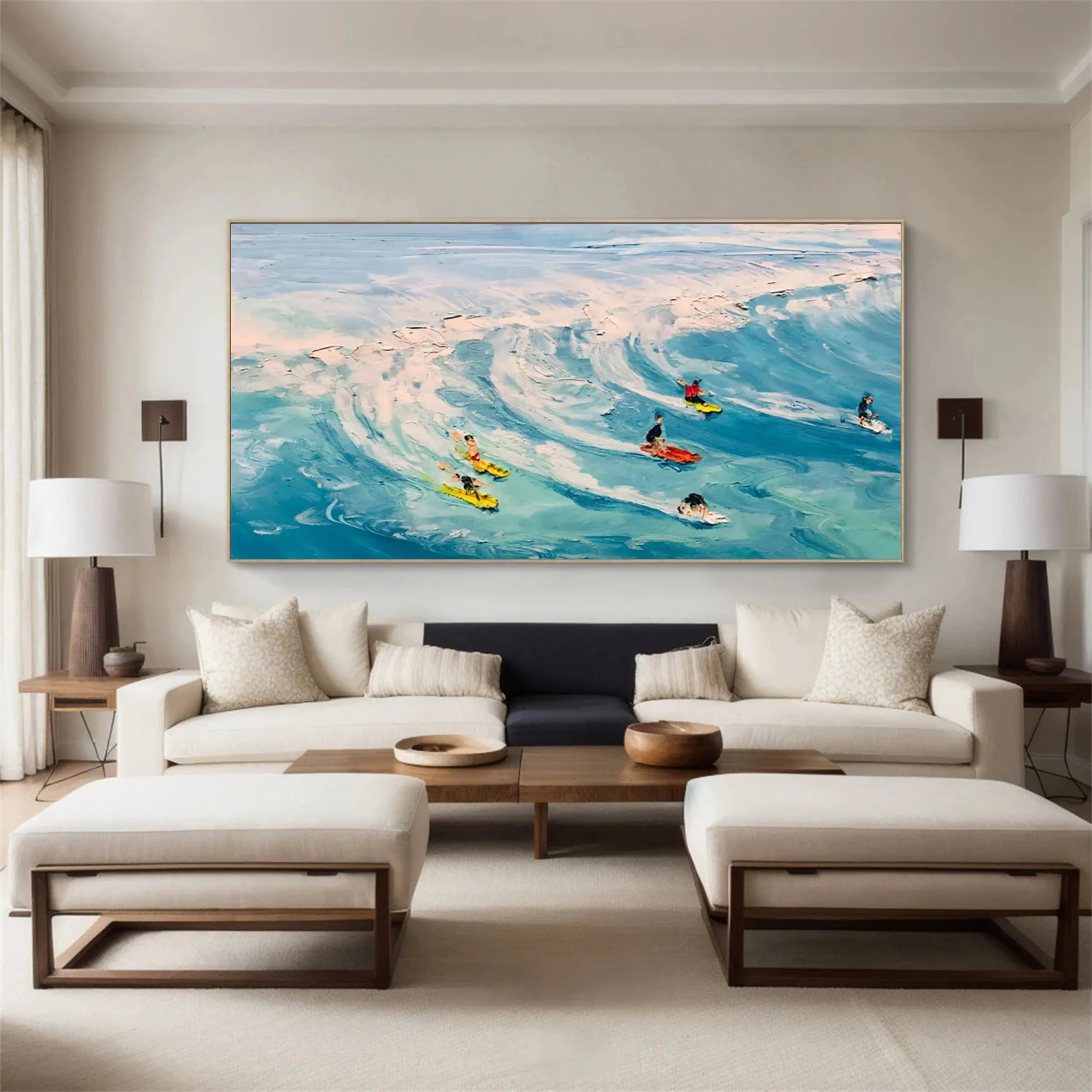 Sky And Ocean Painting