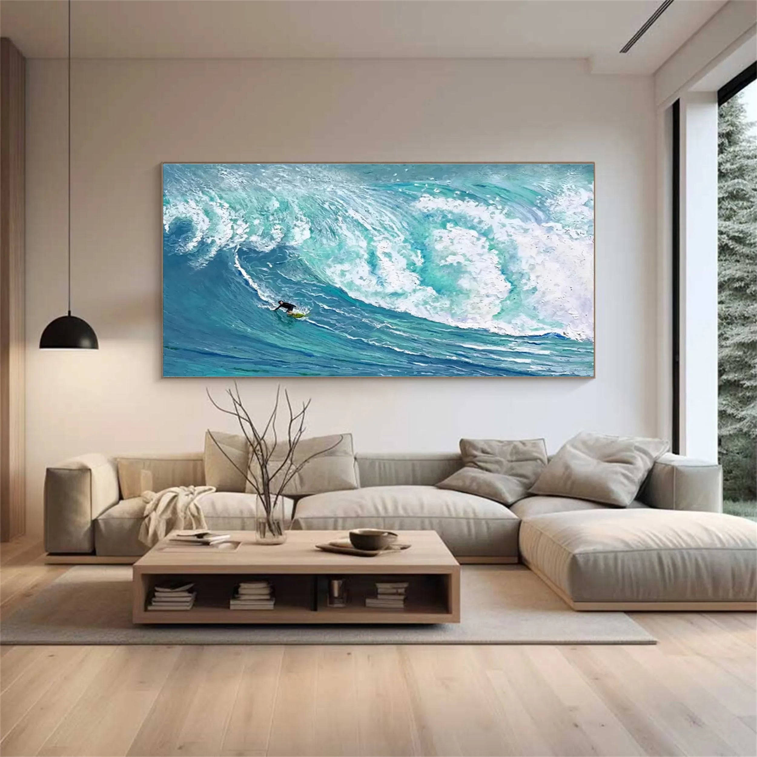 Sky And Ocean Painting