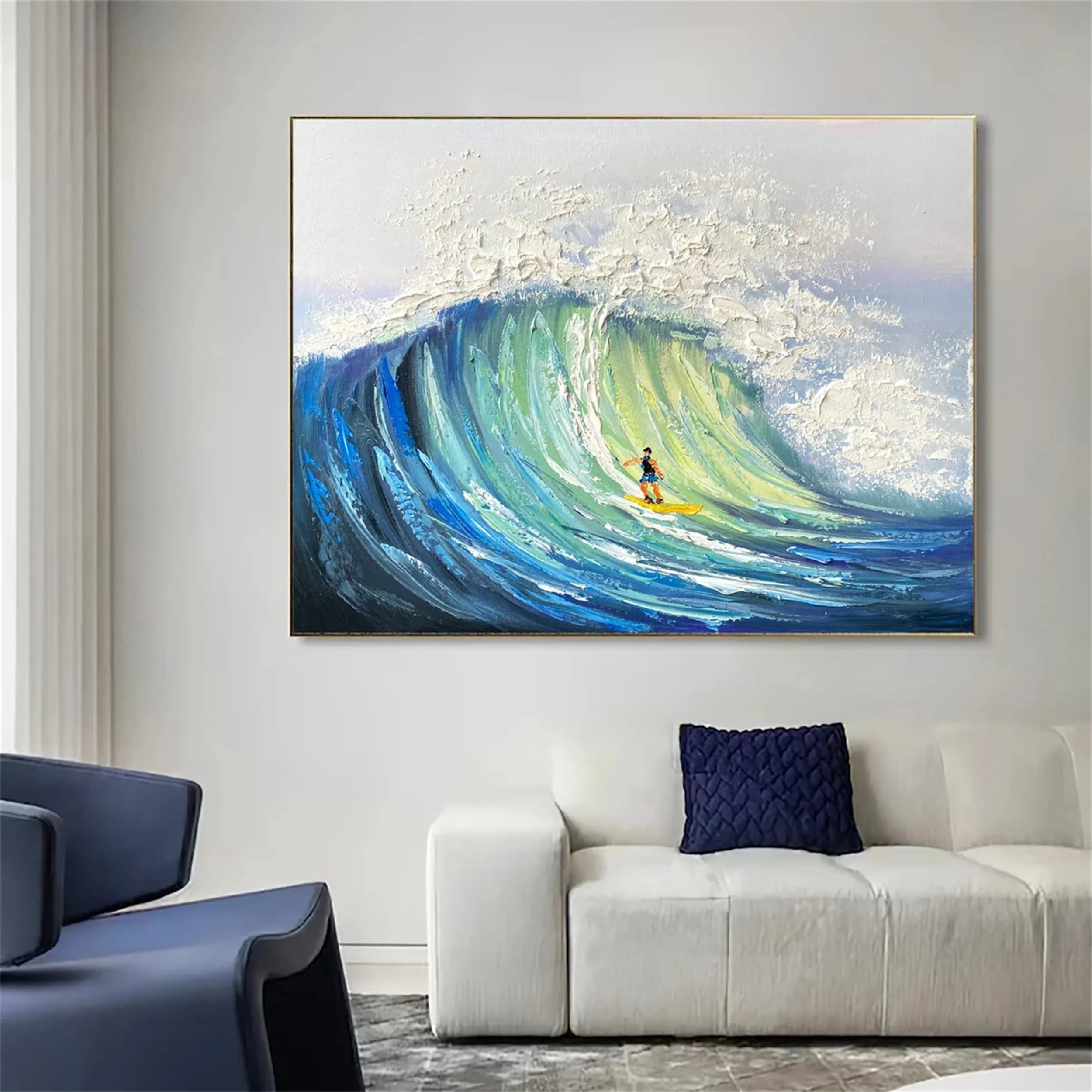 Sky And Ocean Painting