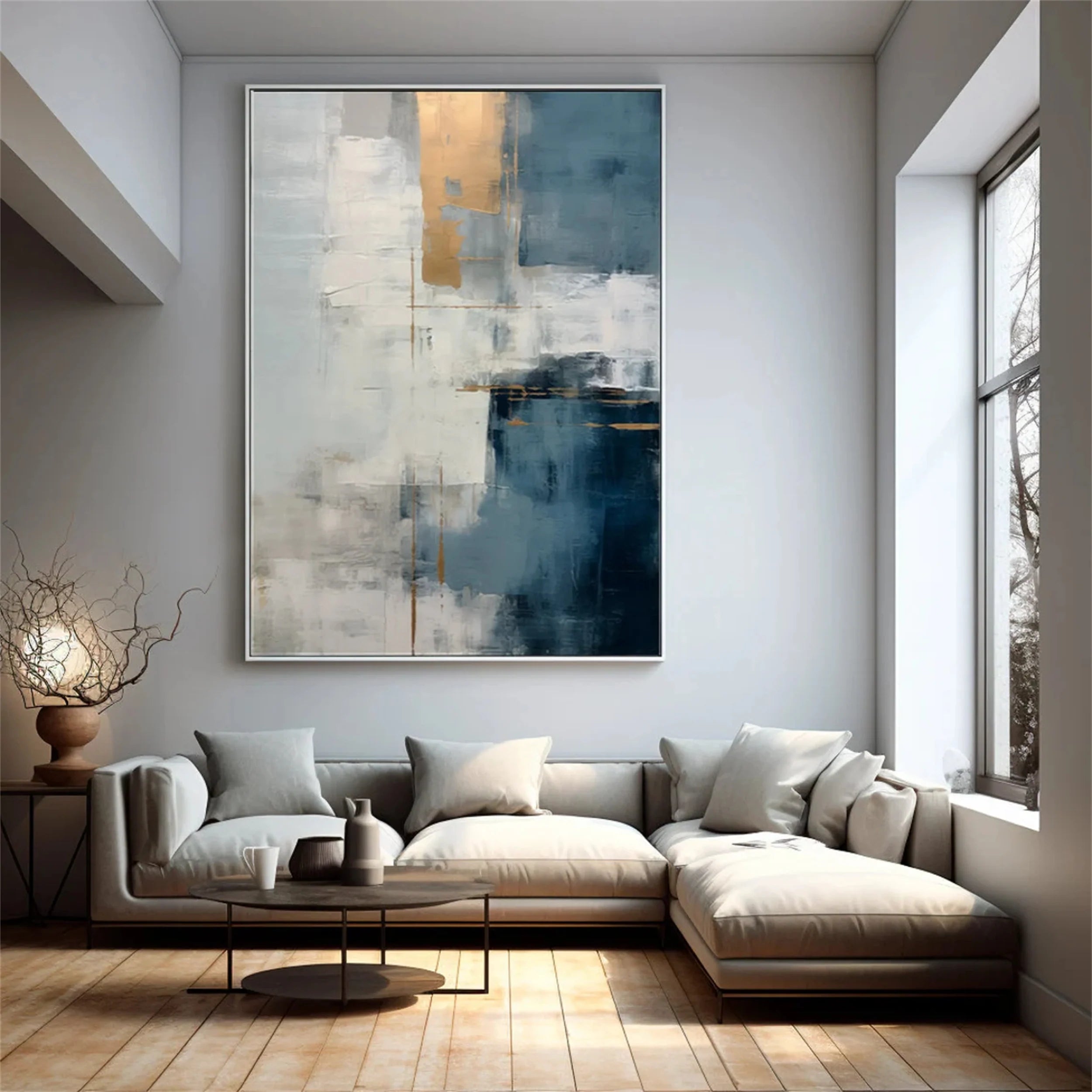 Wabi Sabi Abstract Wall Art