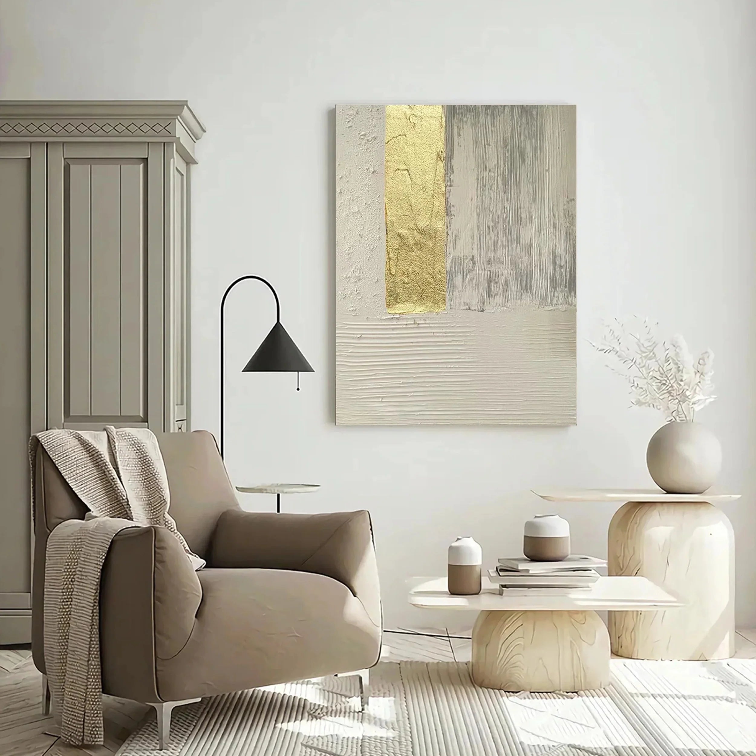 Wabi Sabi Abstract Wall Art