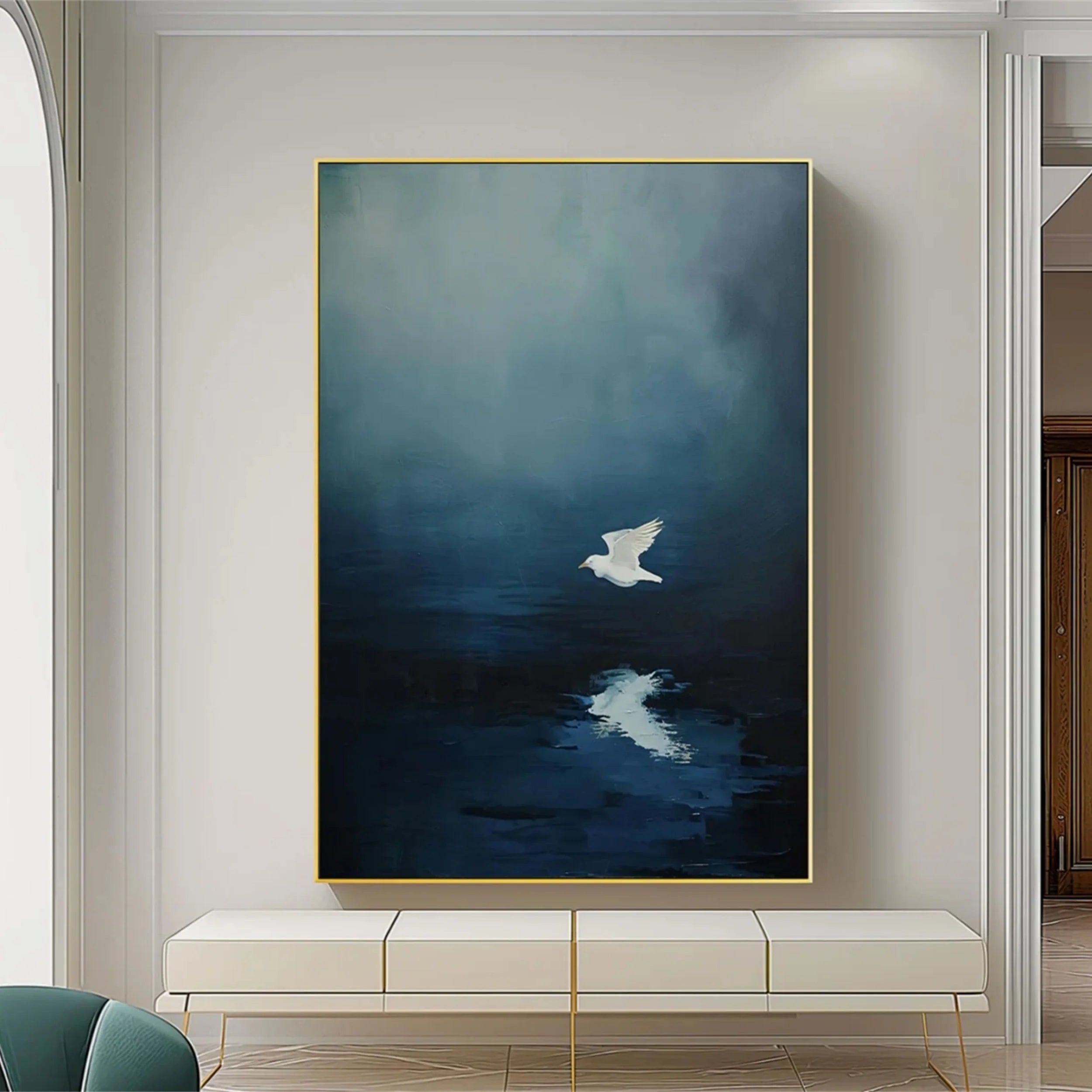 Sky and Ocean painting