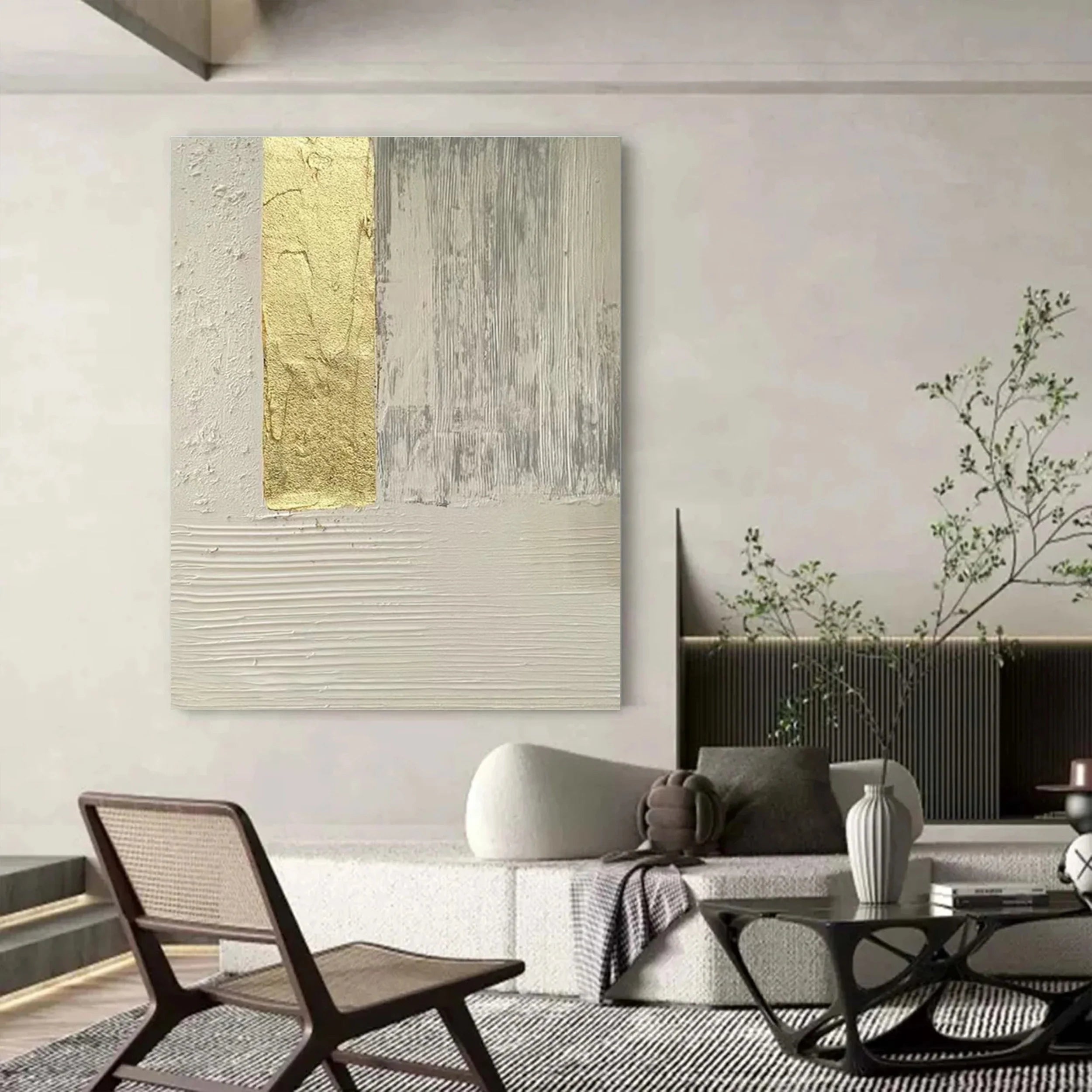 Wabi Sabi Abstract Wall Art