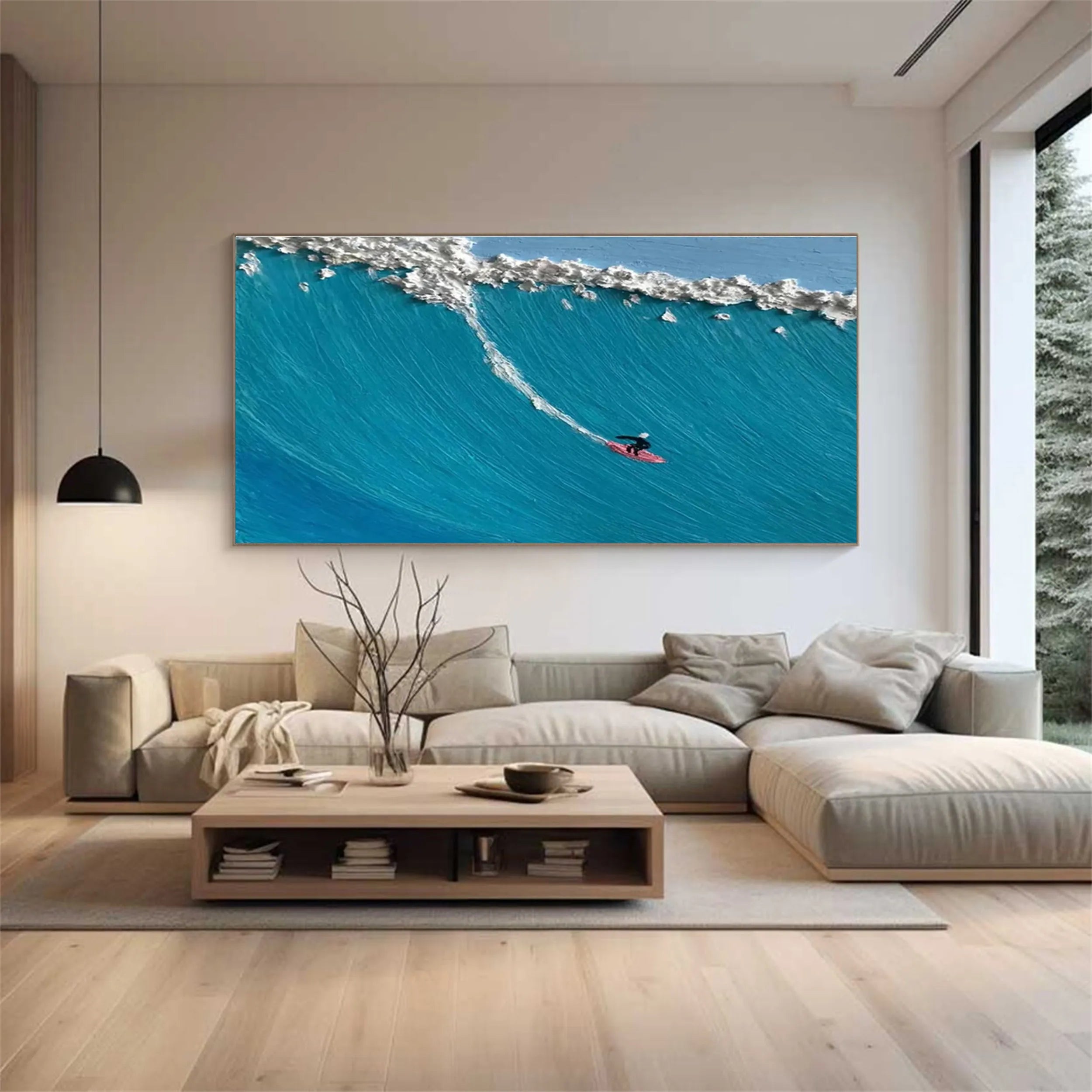 Sky And Ocean Painting