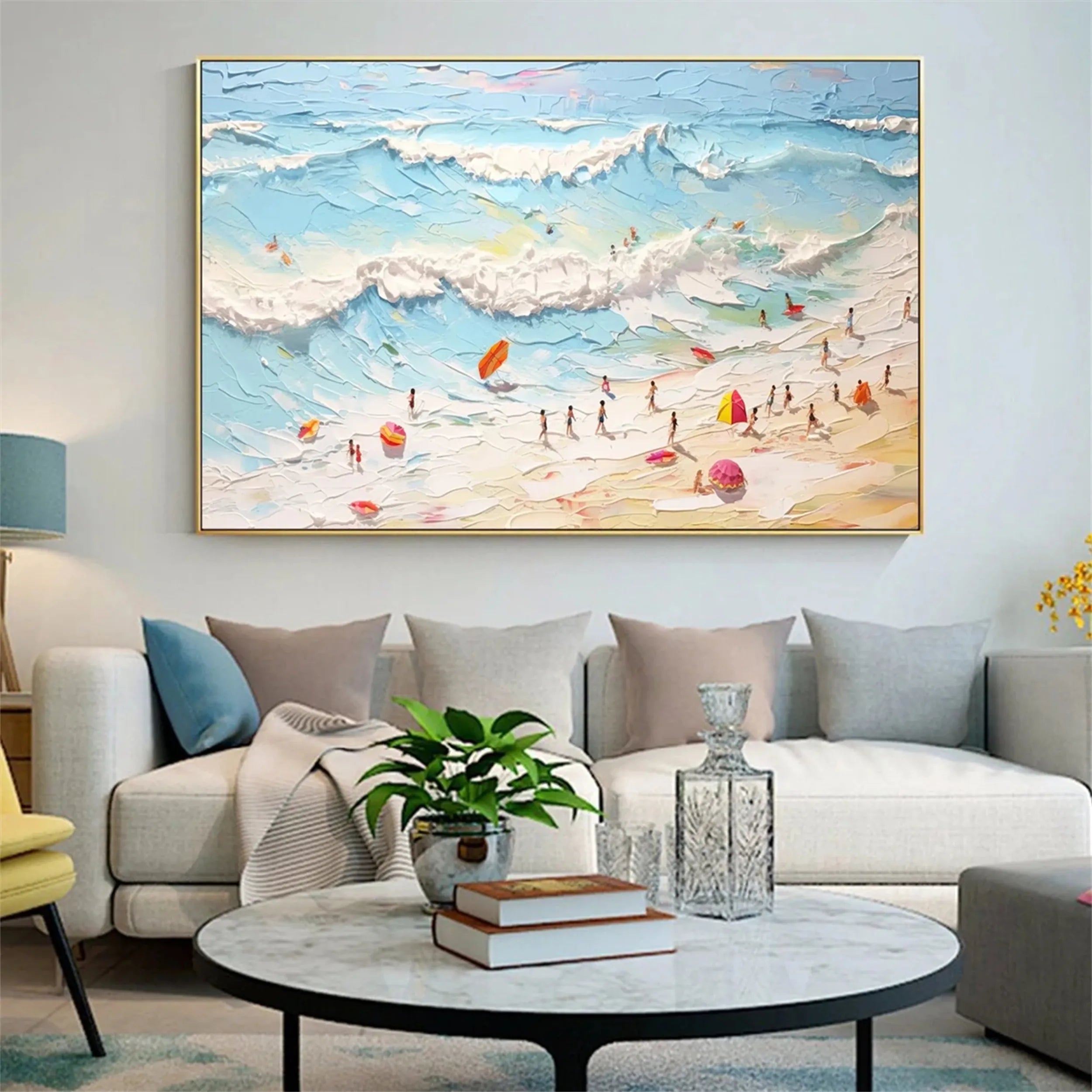 Sky And Ocean Painting