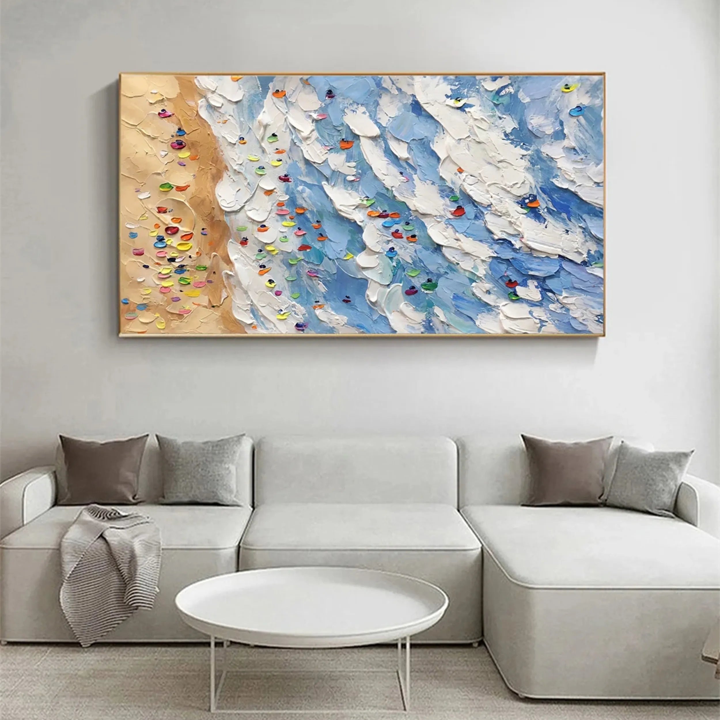 Sky And Ocean Painting