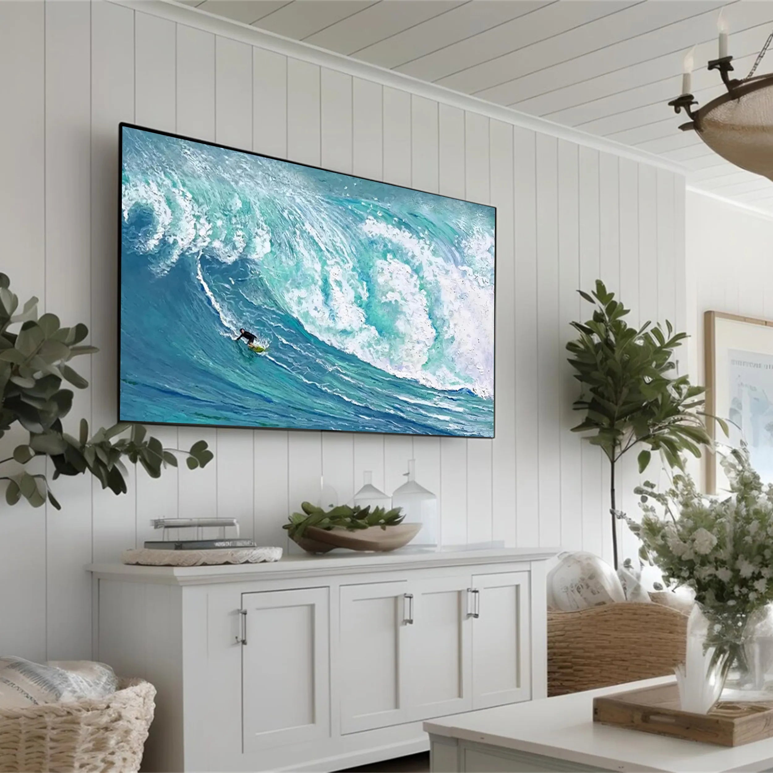 Sky And Ocean Painting