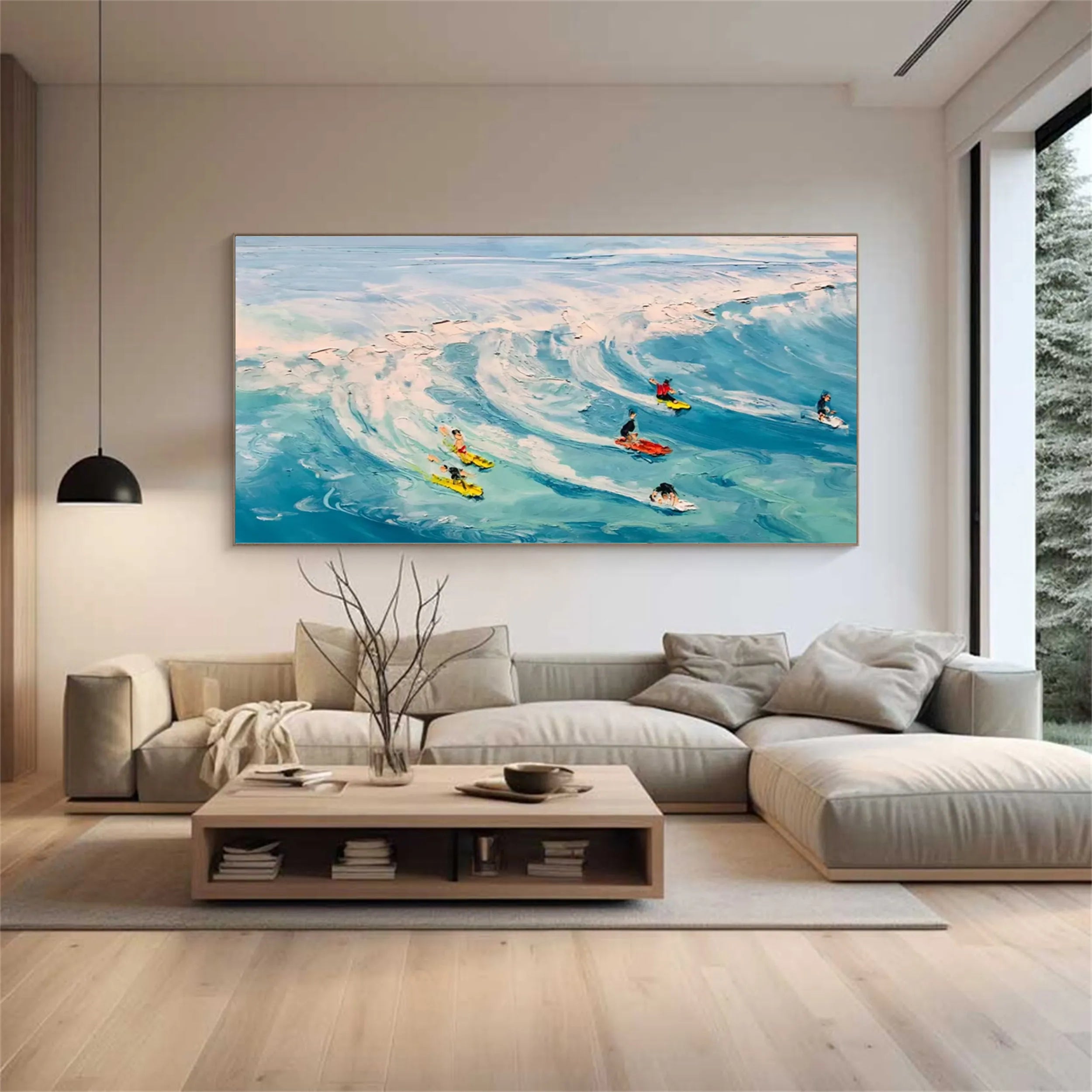 Sky And Ocean Painting