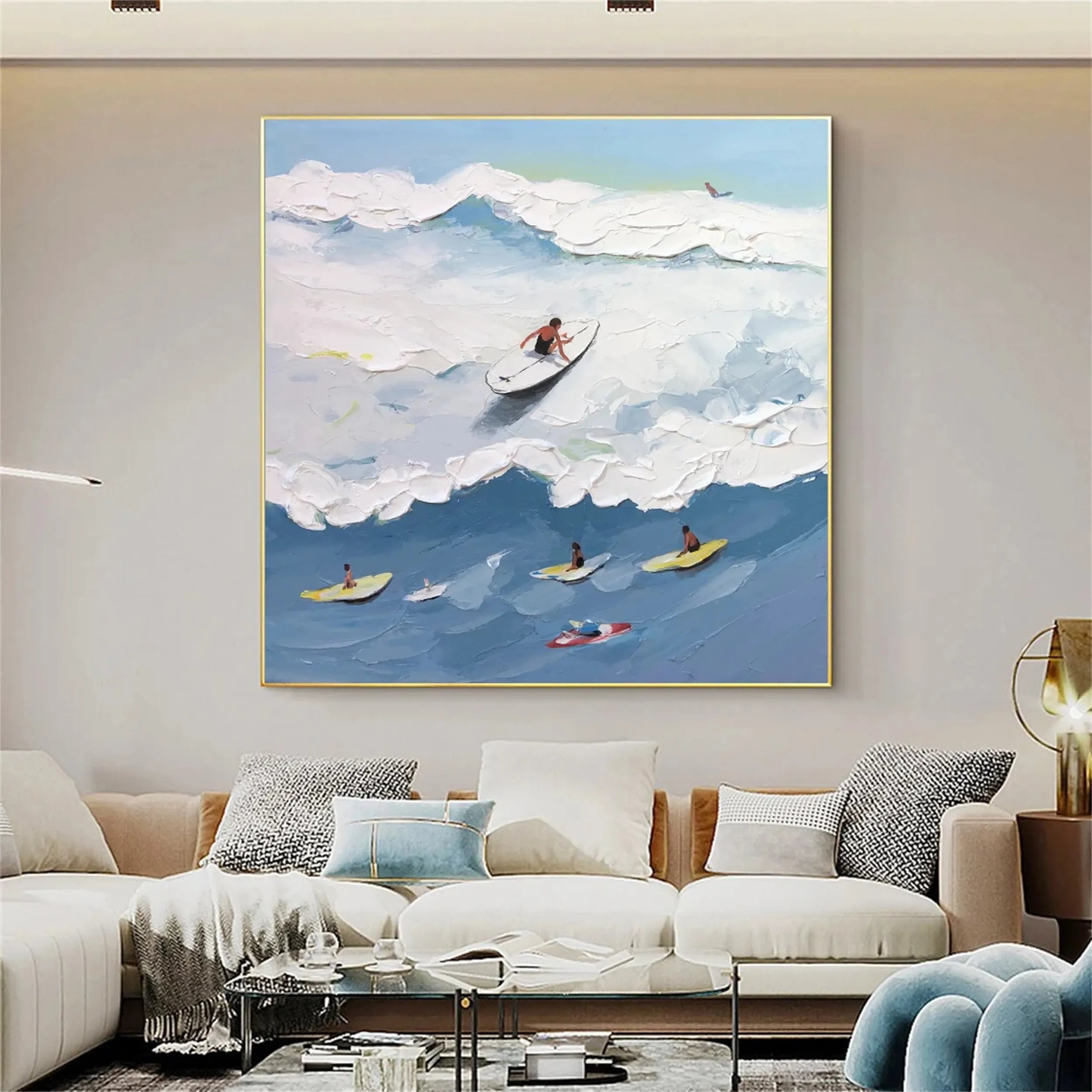 Sky And Ocean Painting