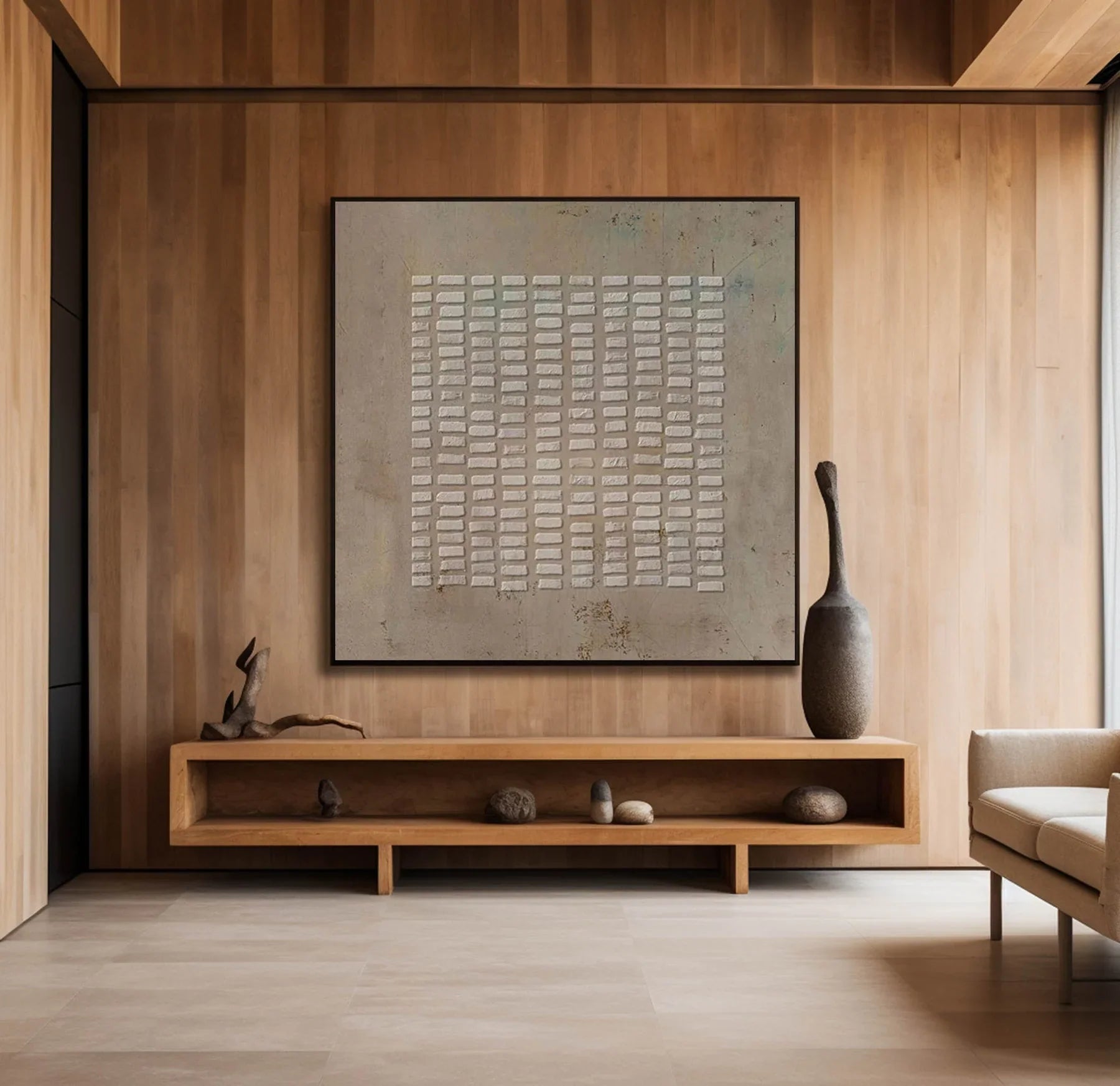 Wabi Sabi Abstract Wall Art