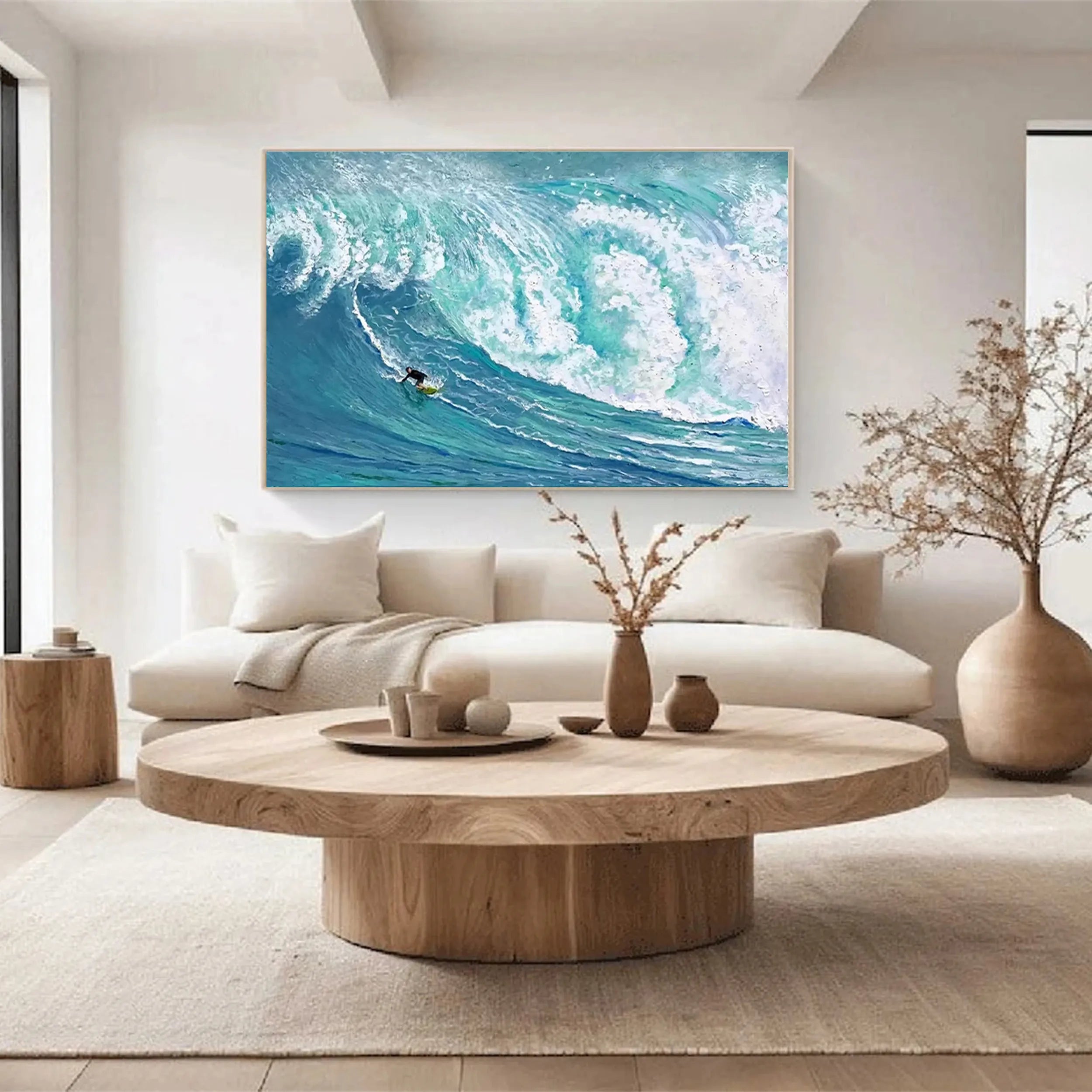 Sky And Ocean Painting