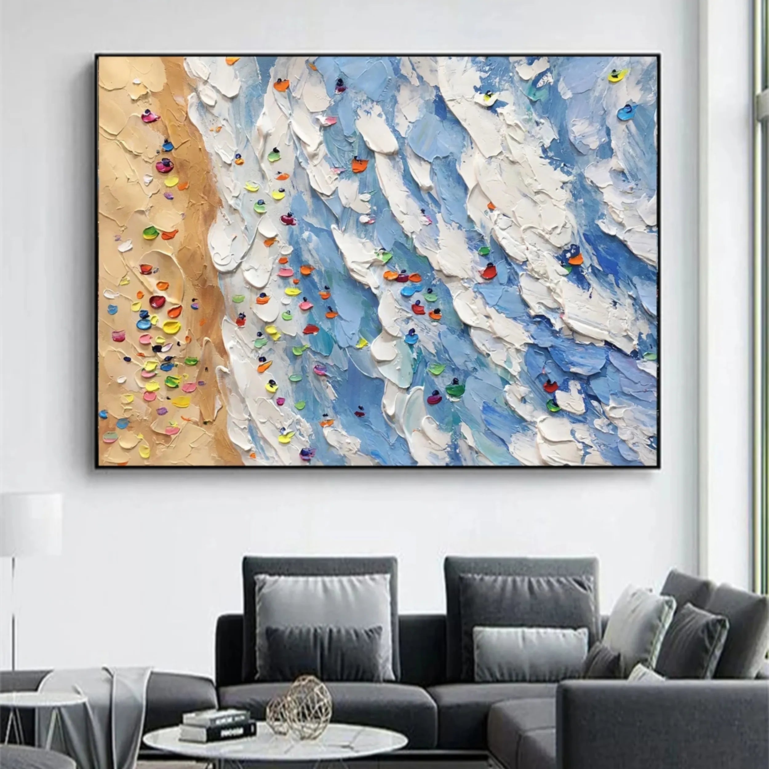 Sky And Ocean Painting