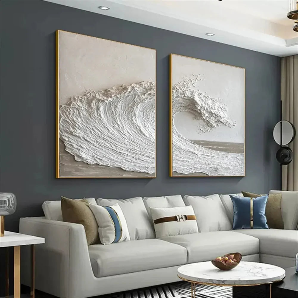 Sky And Ocean Painting Set of 2