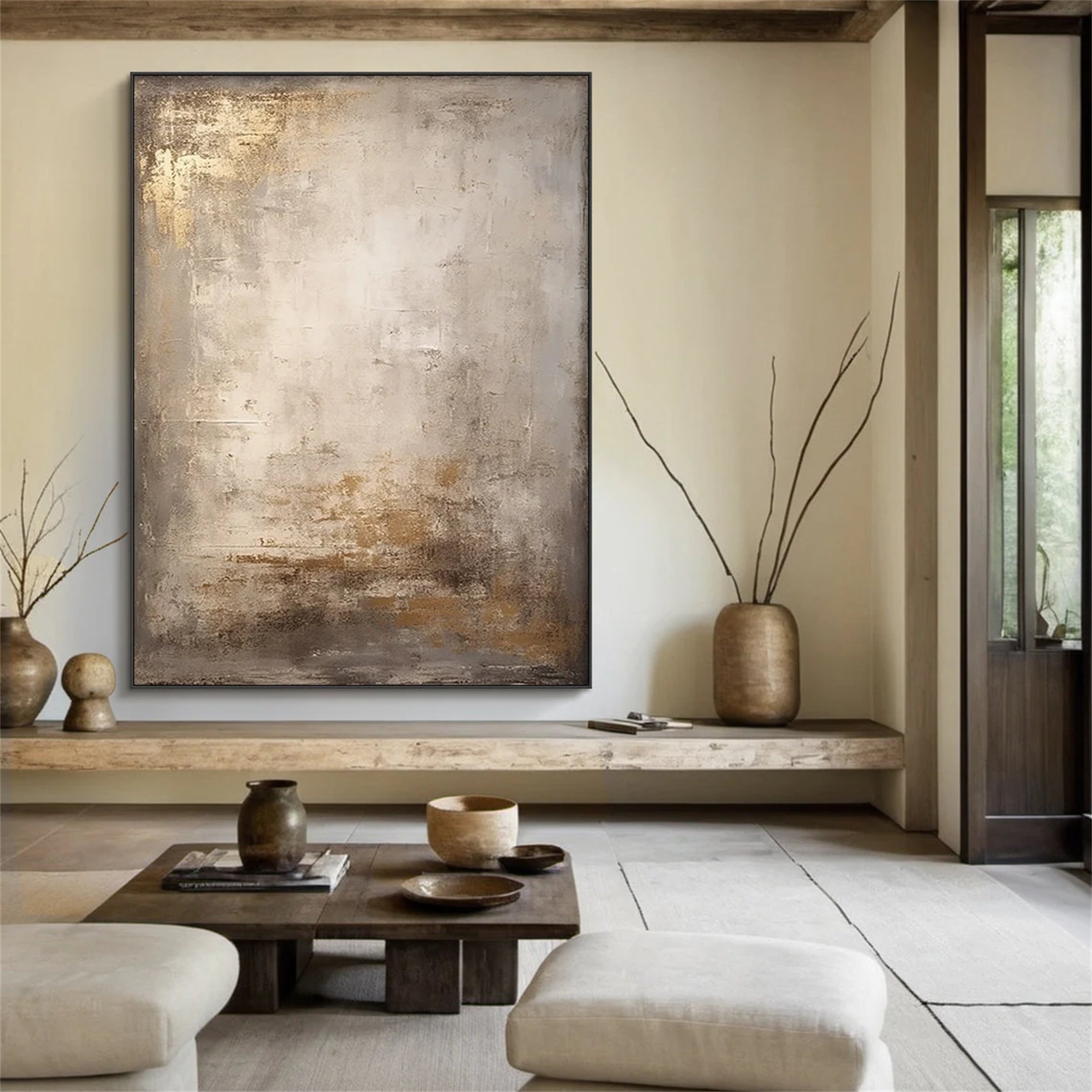 Wabi Sabi Abstract Wall Art