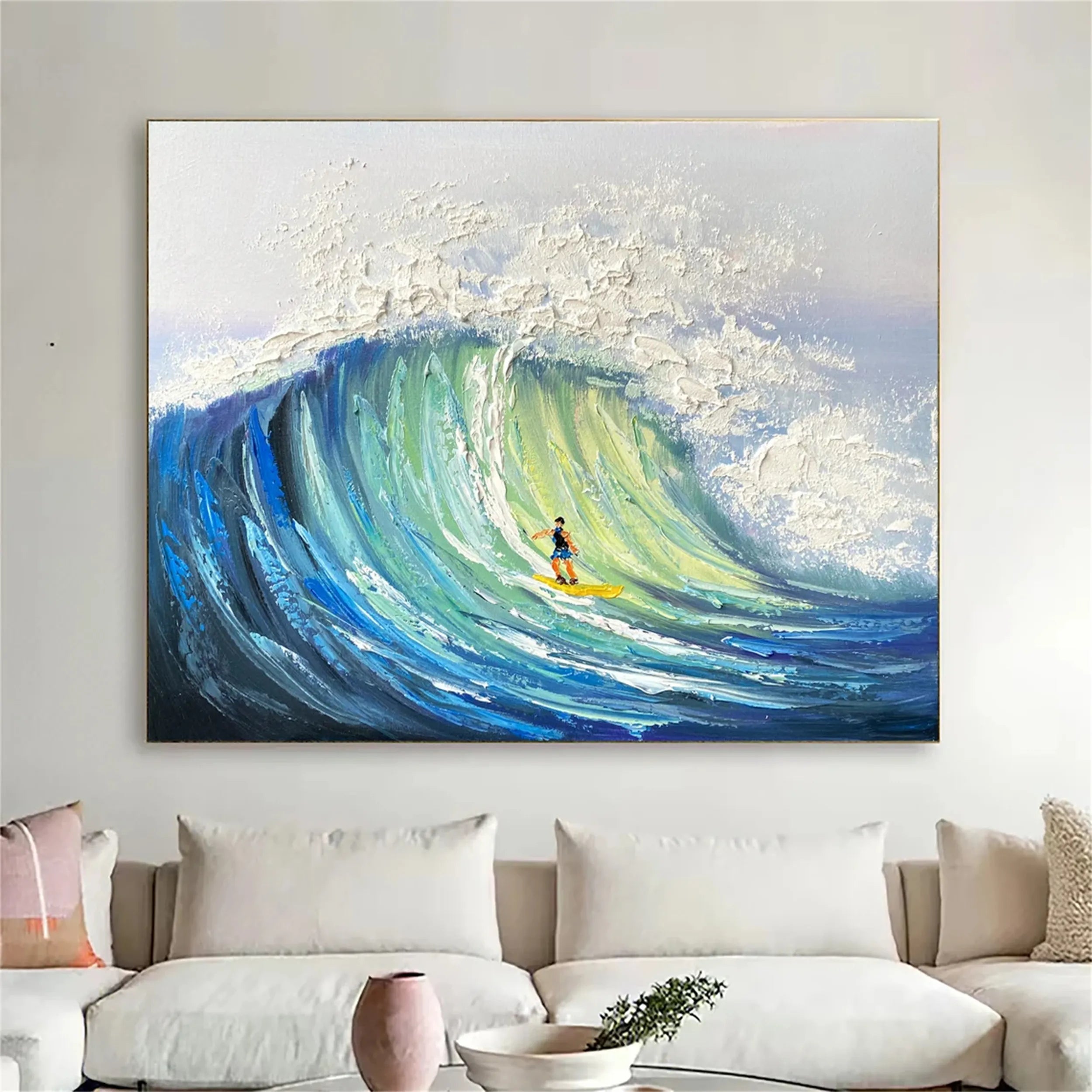 Sky And Ocean Painting