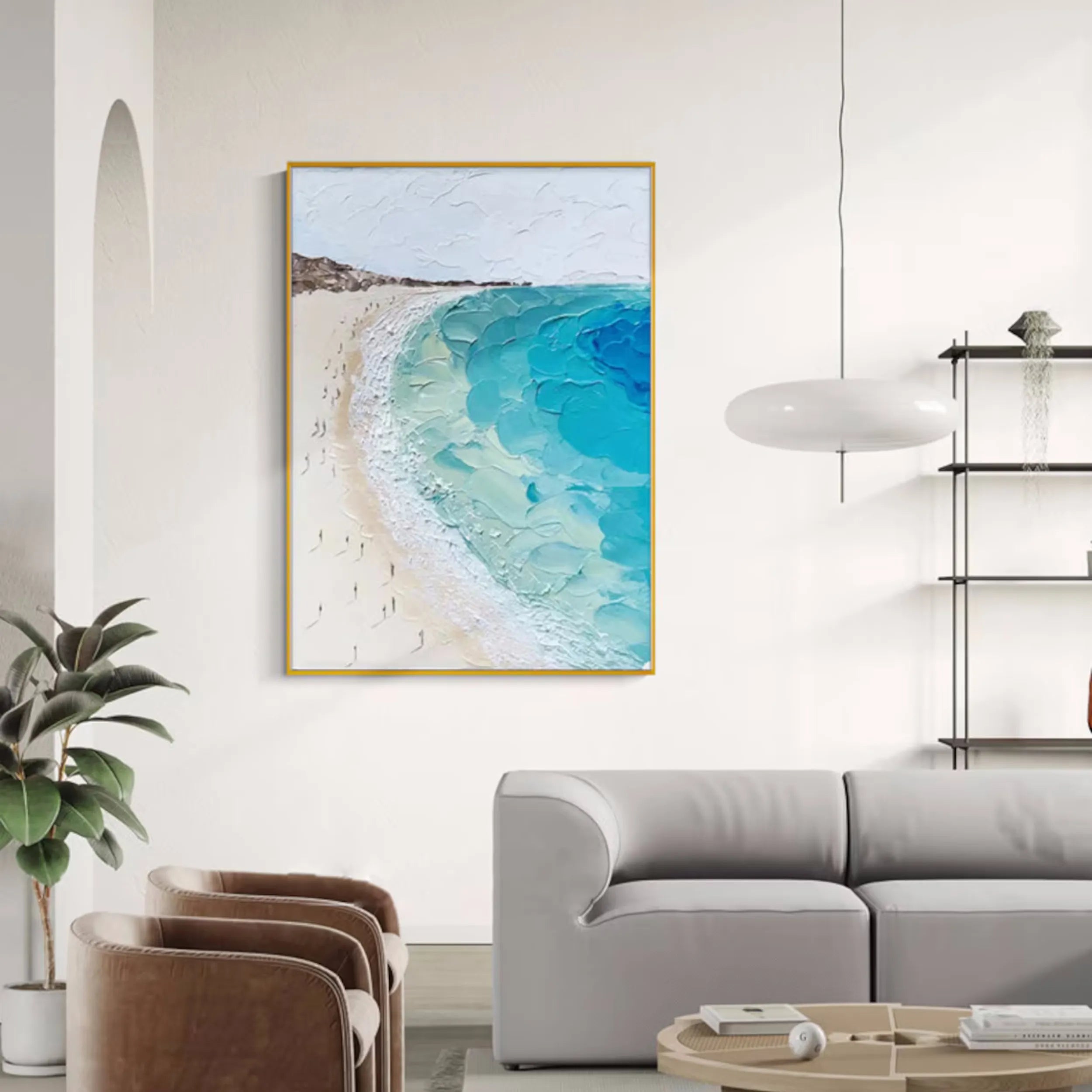 Sky and Ocean painting