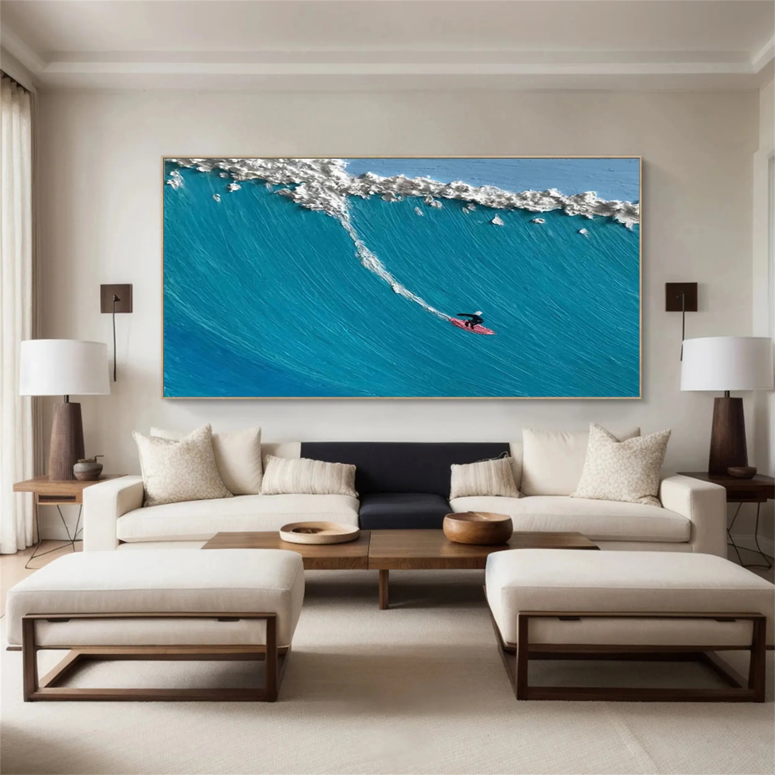 Sky And Ocean Painting