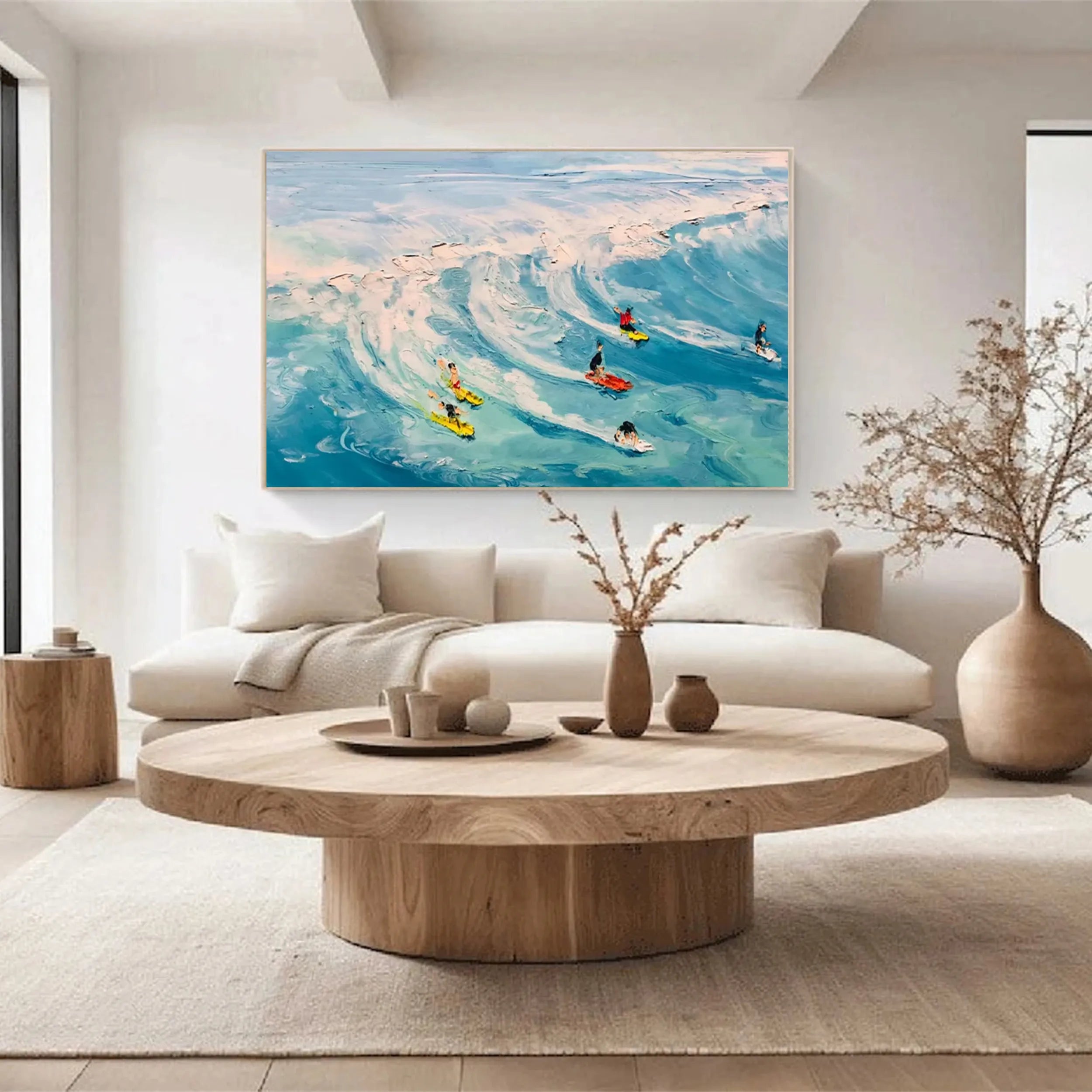 Sky And Ocean Painting