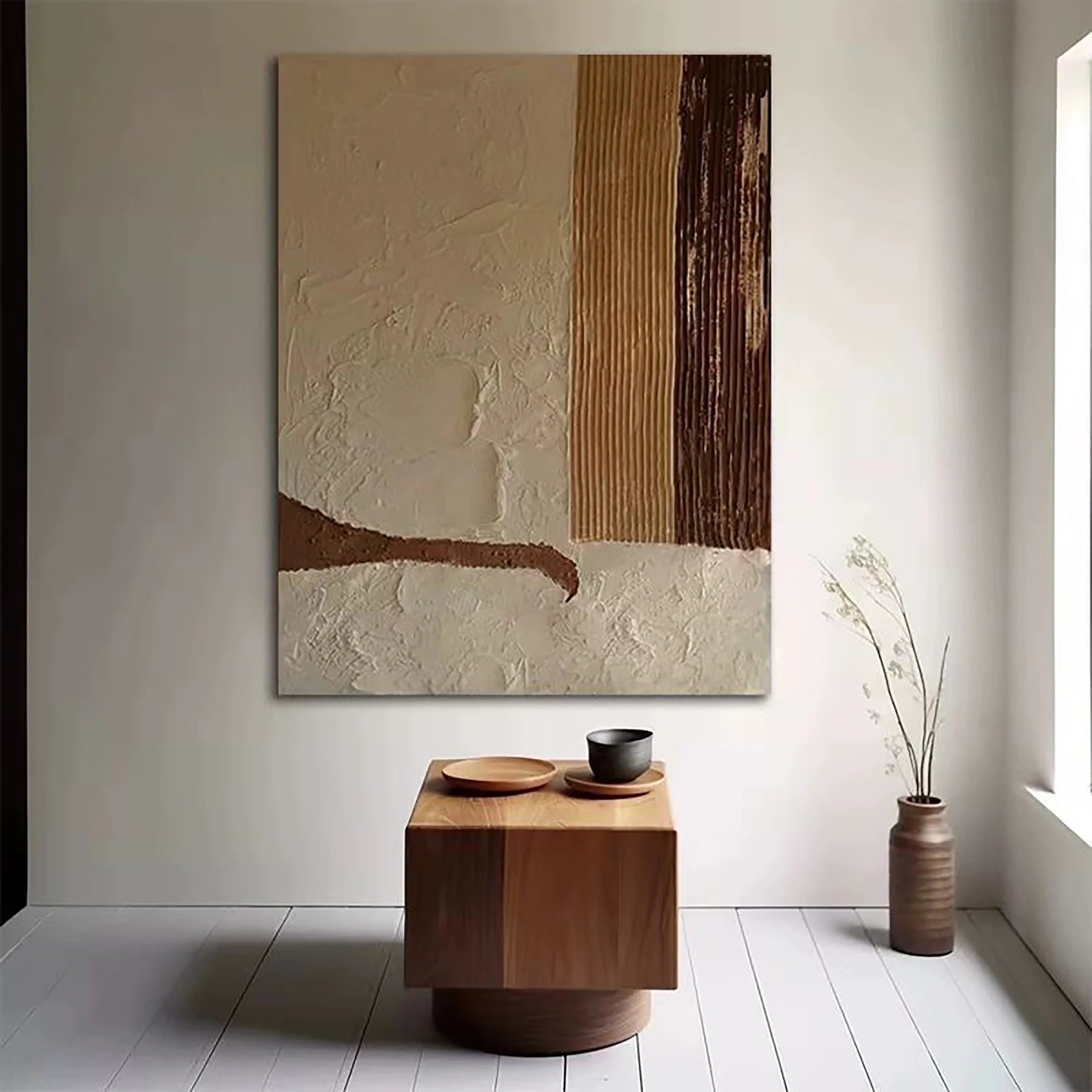 Wabi Sabi Abstract Wall Art