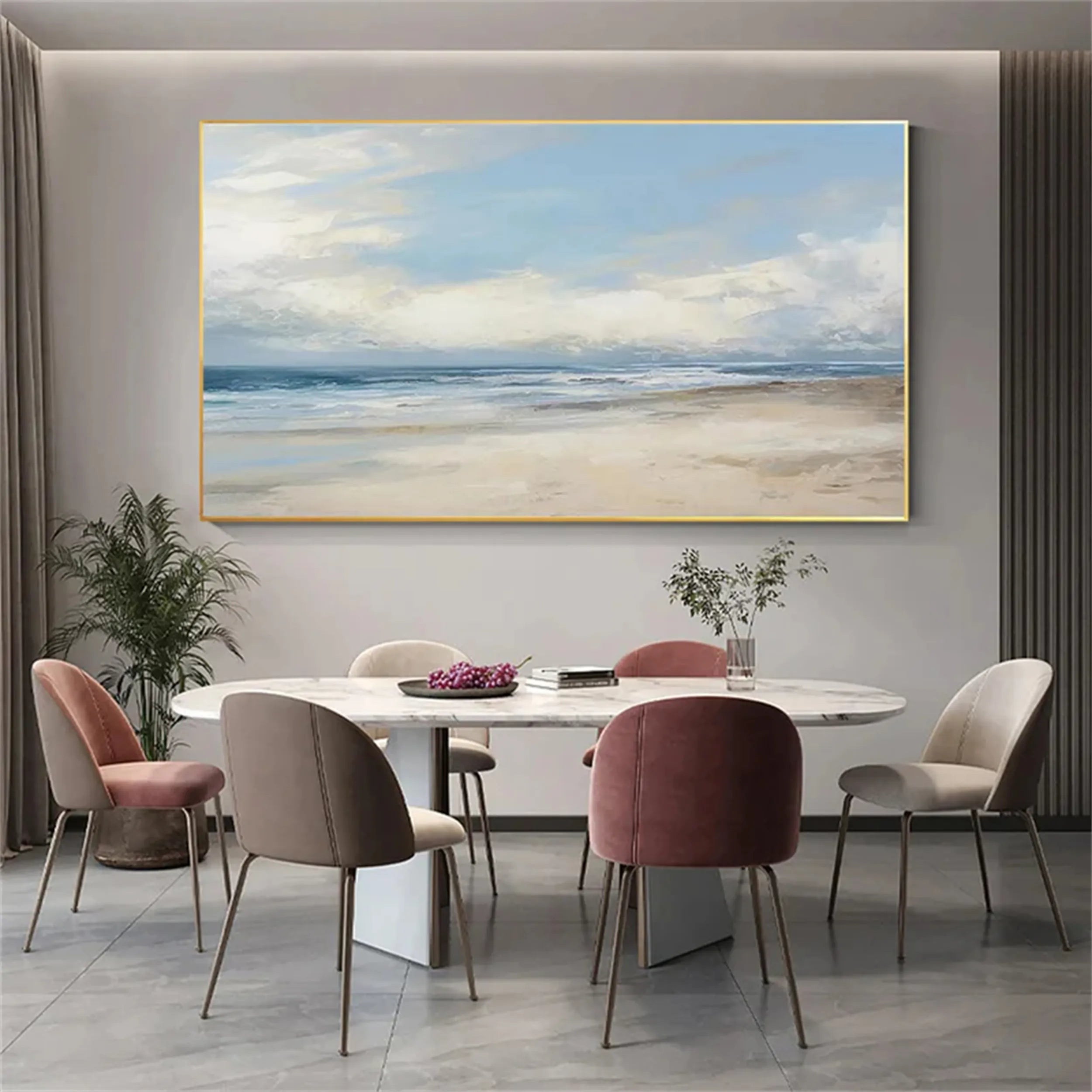 Sky And Ocean Painting