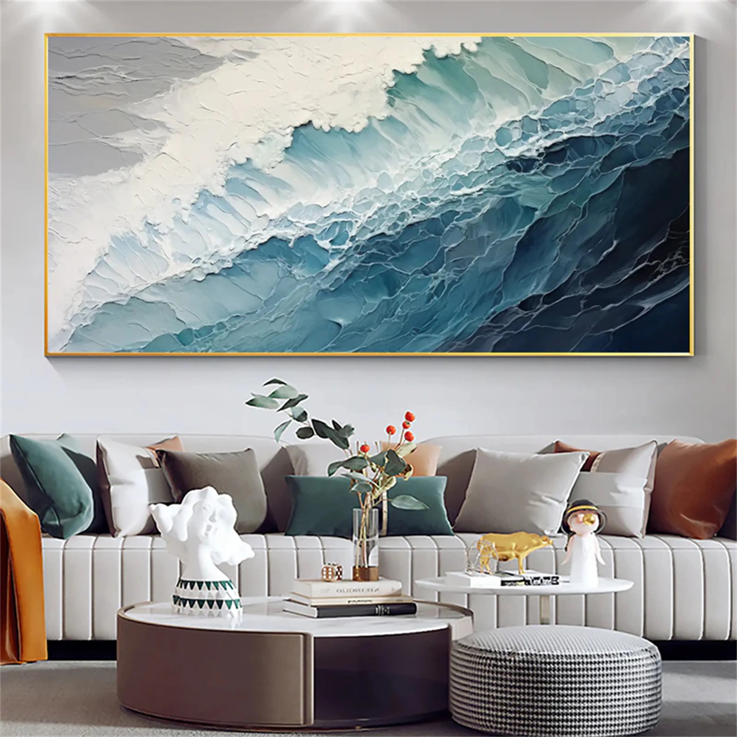 Sky And Ocean Painting