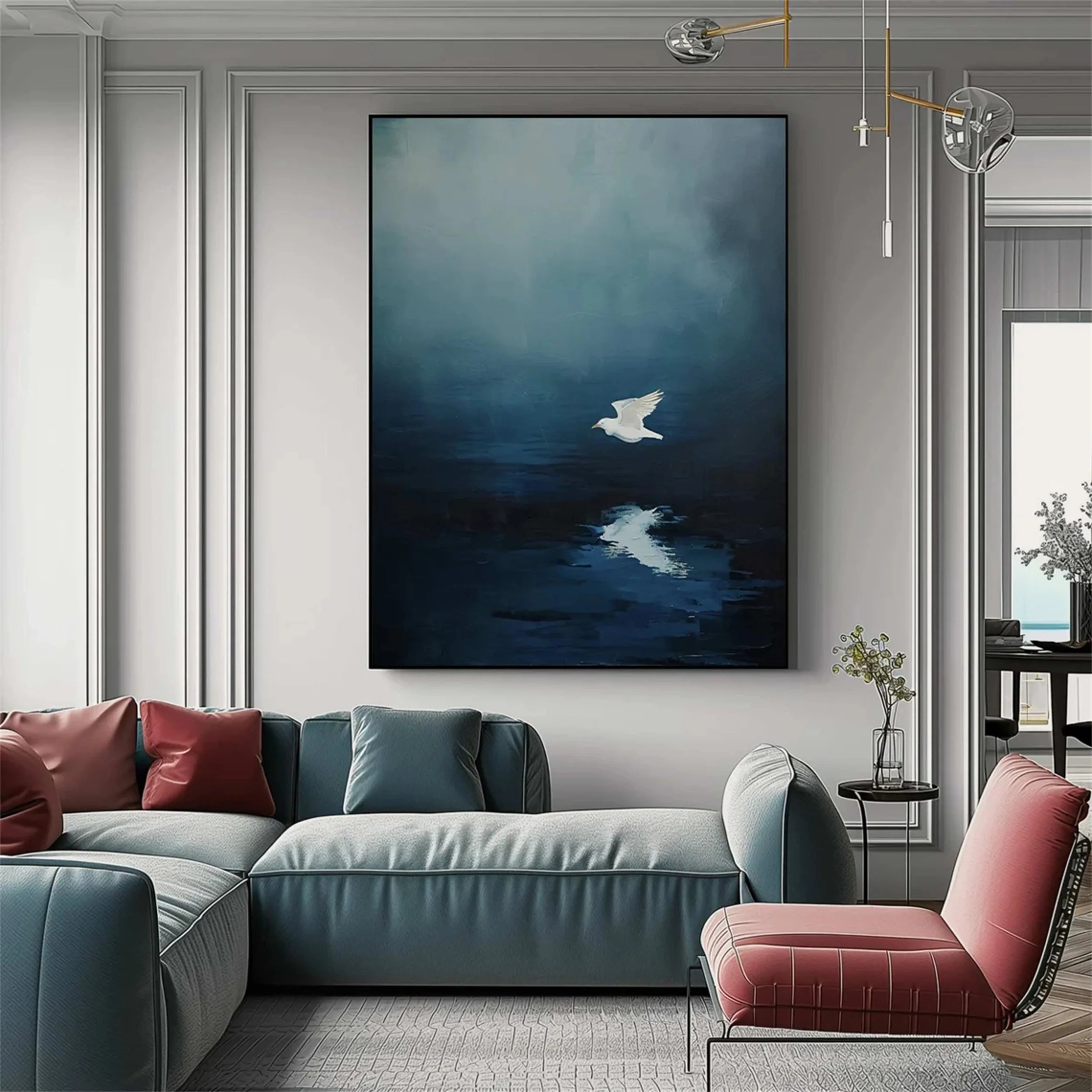 Sky and Ocean painting