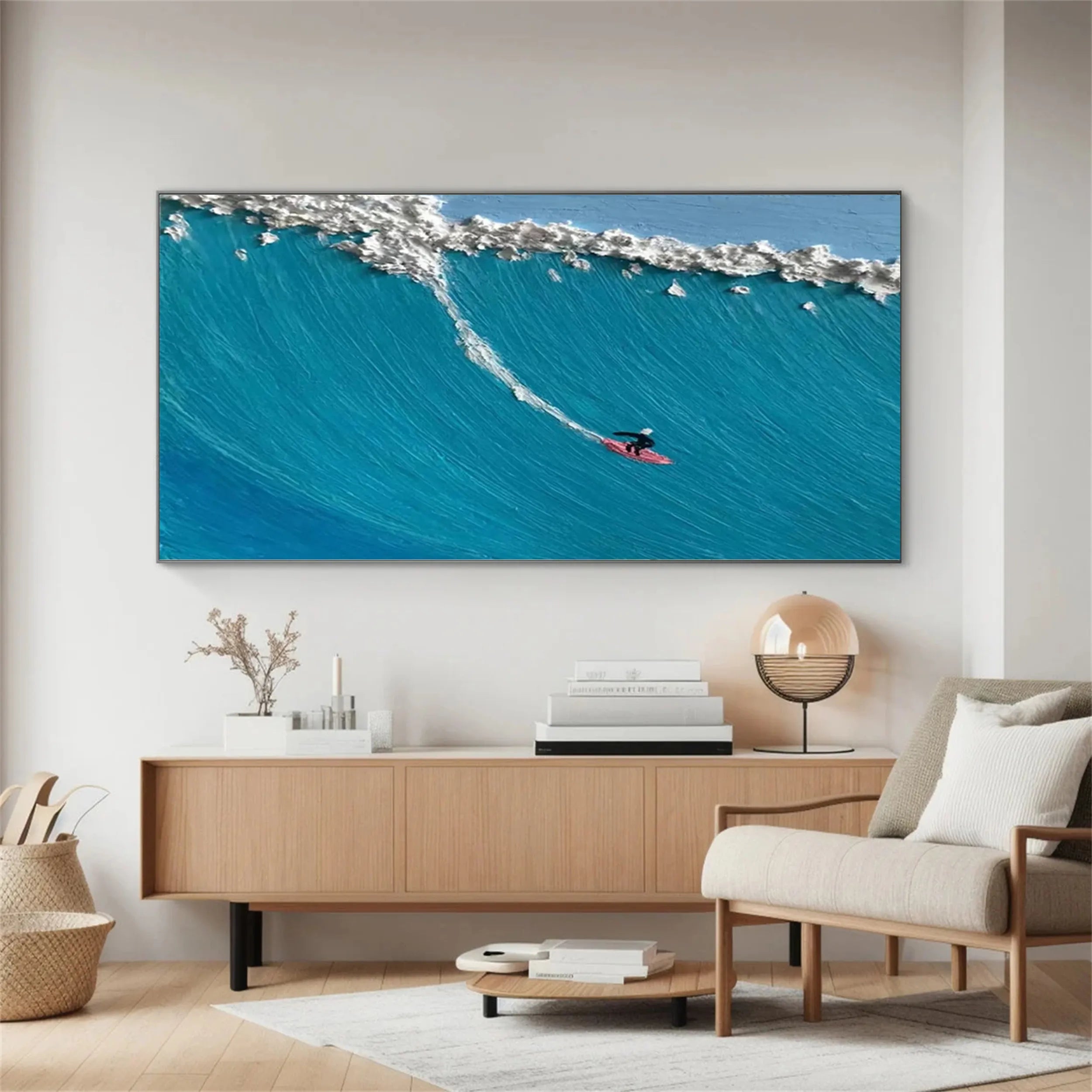 Sky And Ocean Painting