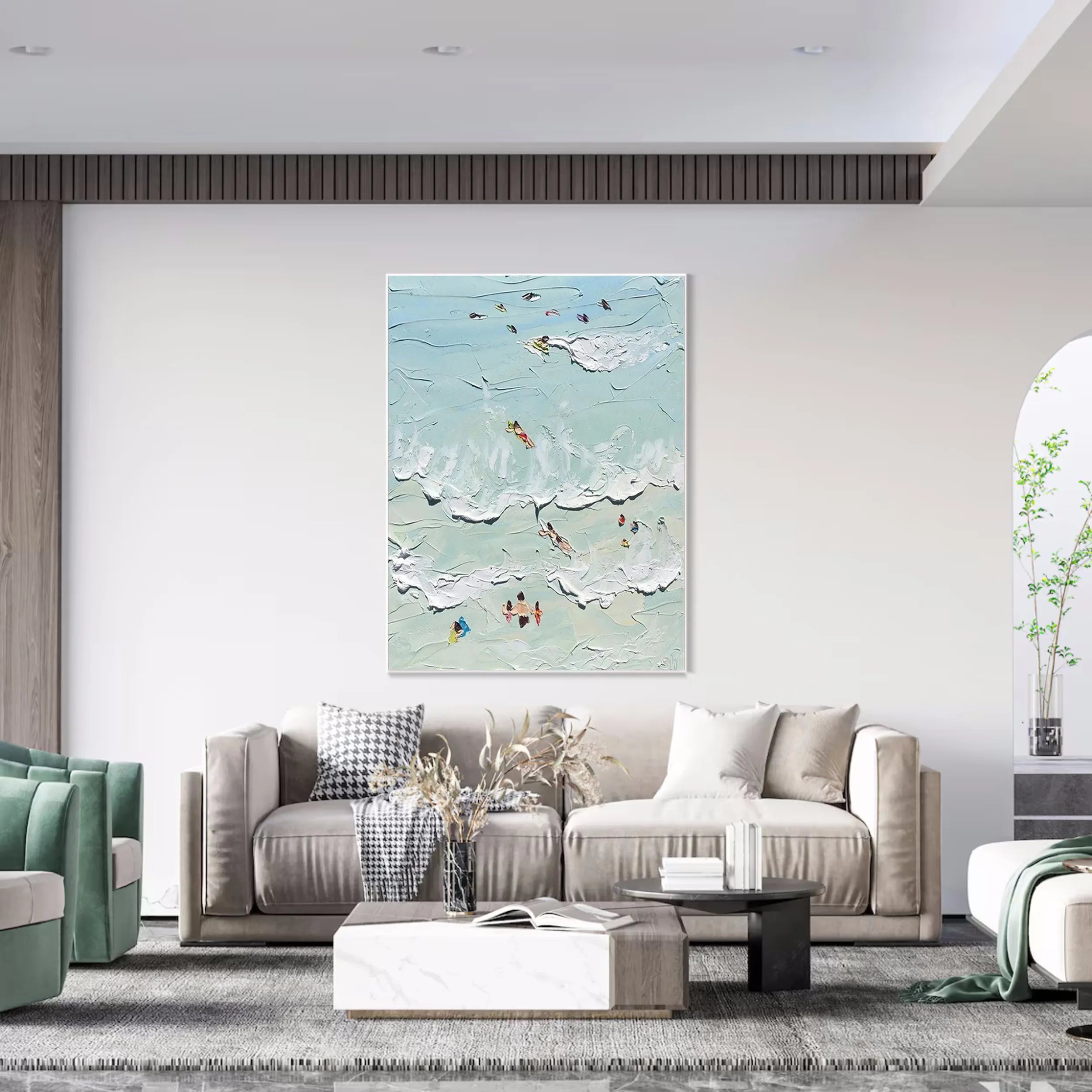 Sky and Ocean painting