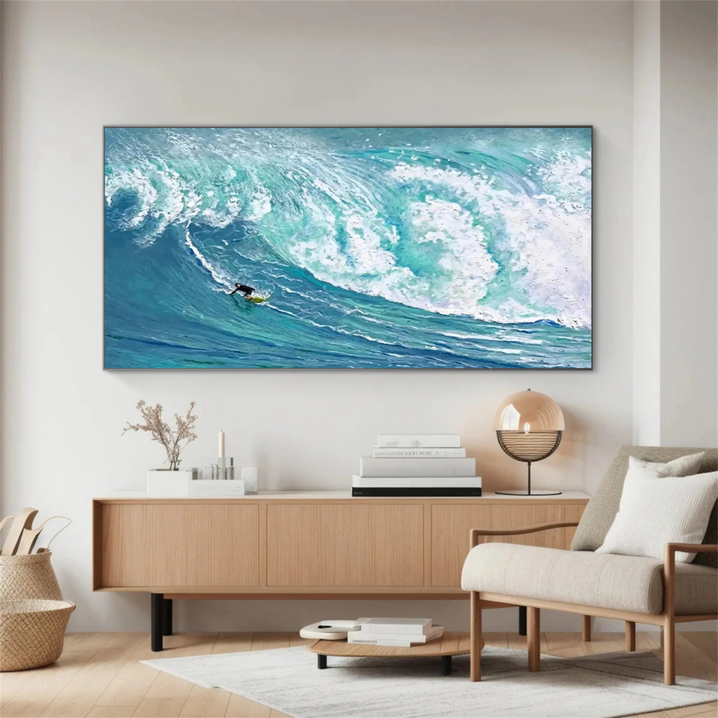 Sky And Ocean Painting