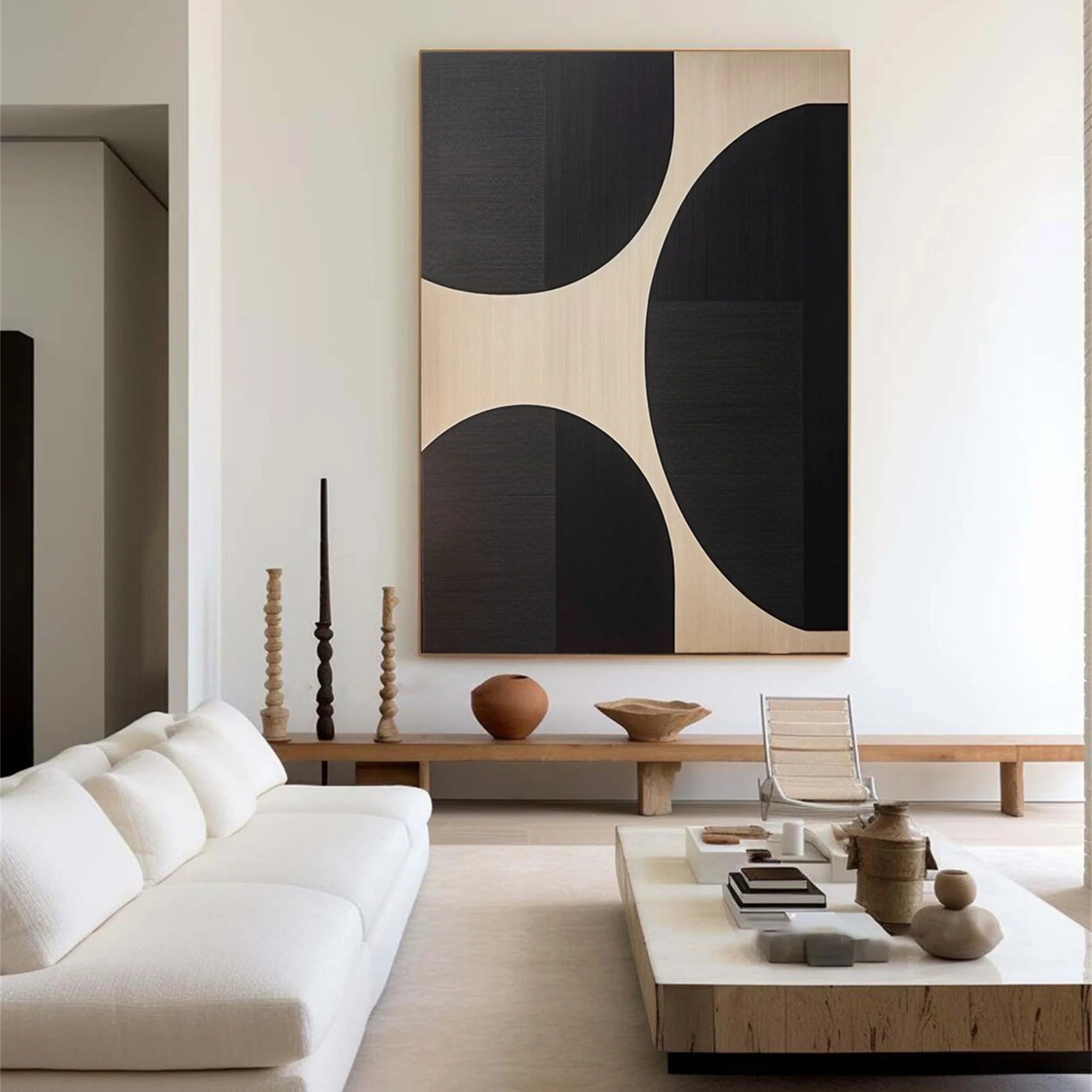 Wabi Sabi Abstract Wall Art