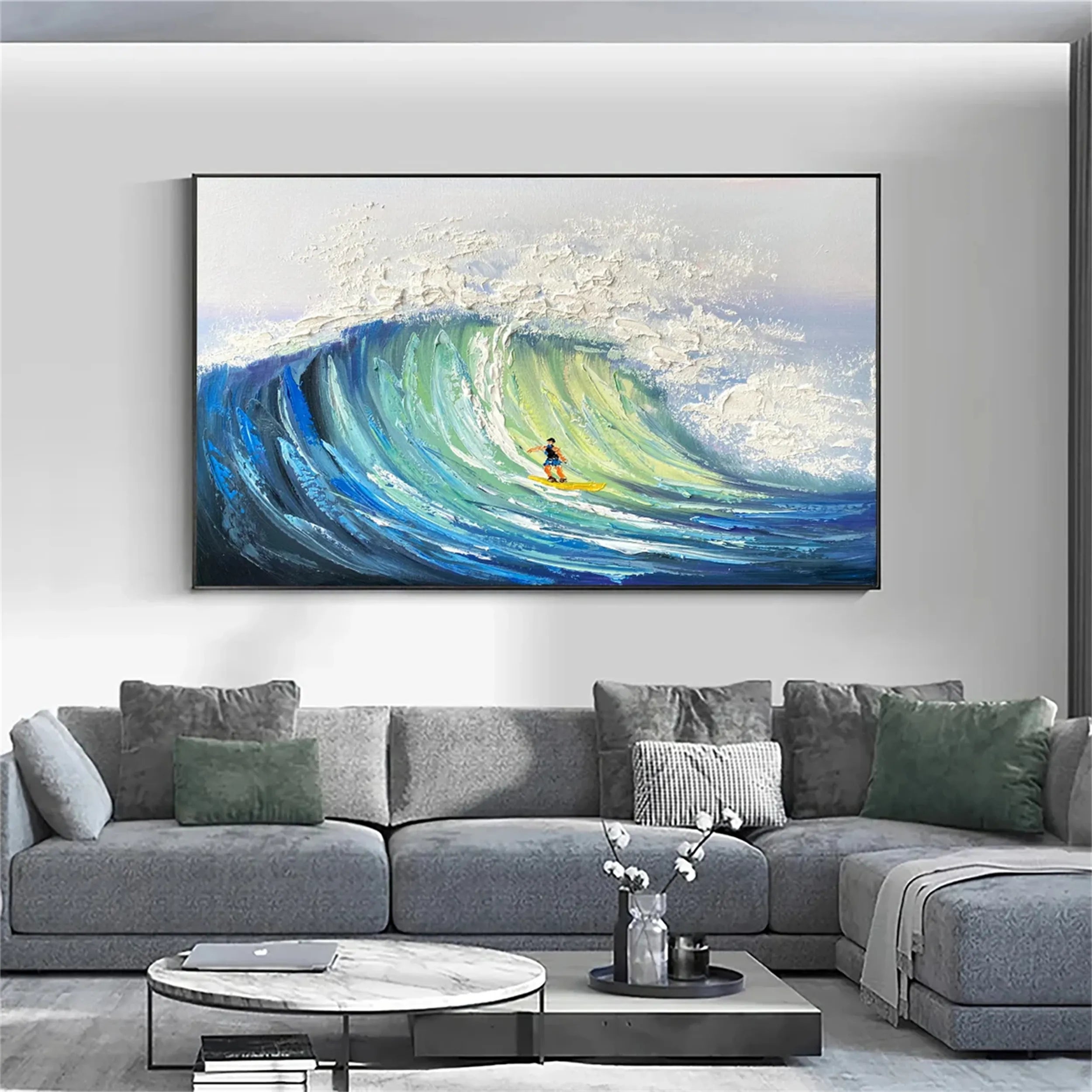 Sky And Ocean Painting