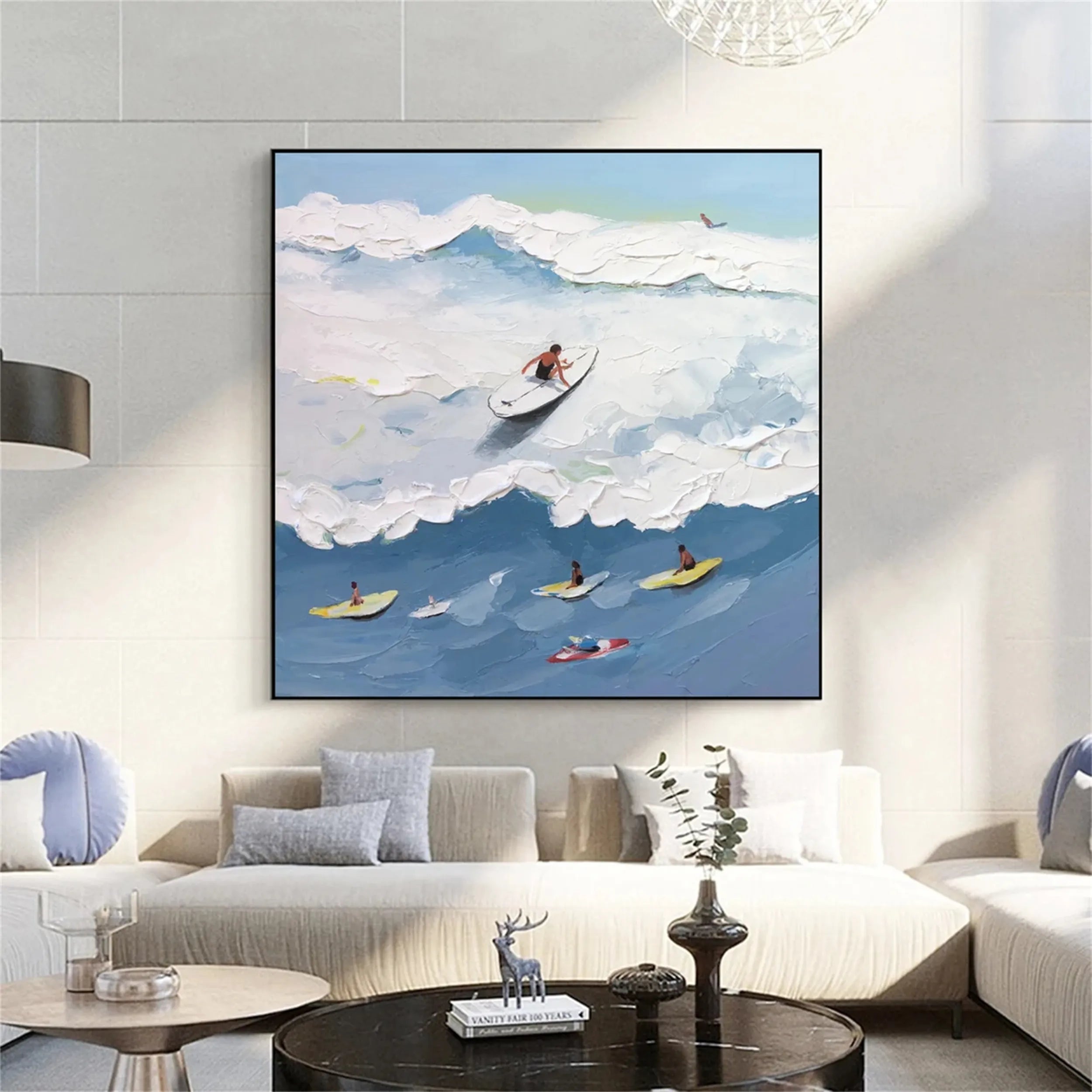 Sky And Ocean Painting