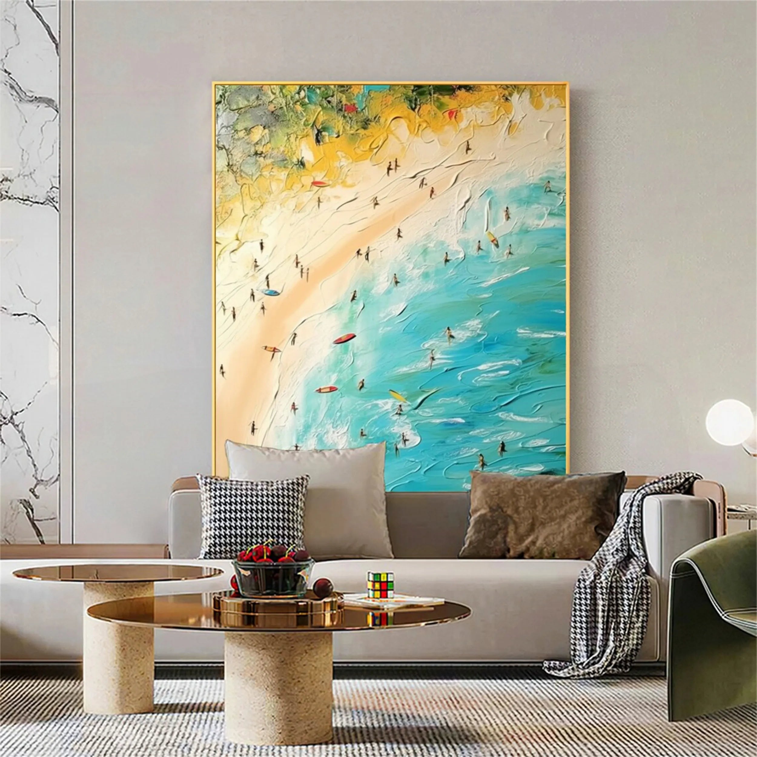 Sky and Ocean painting