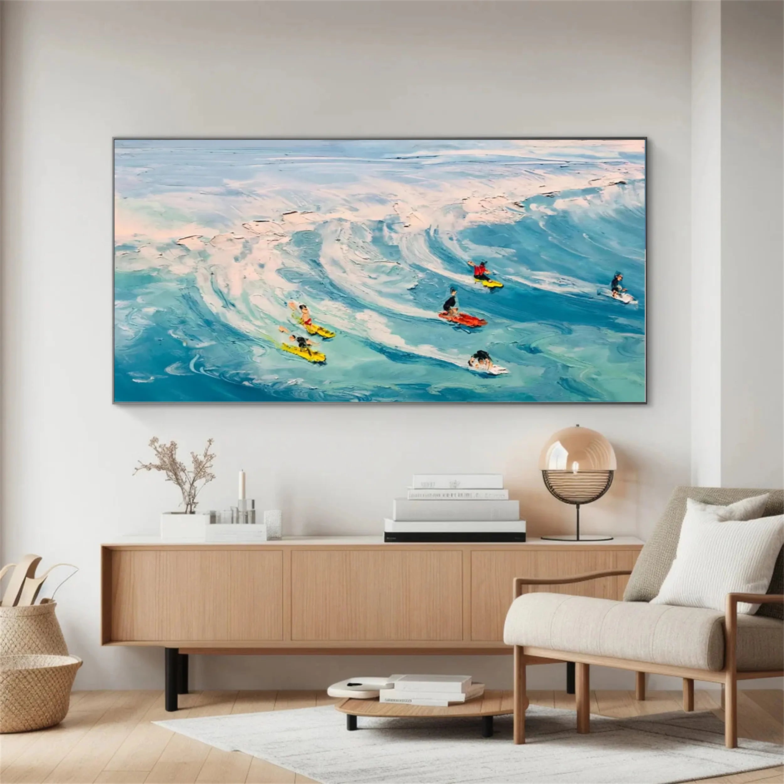 Sky And Ocean Painting