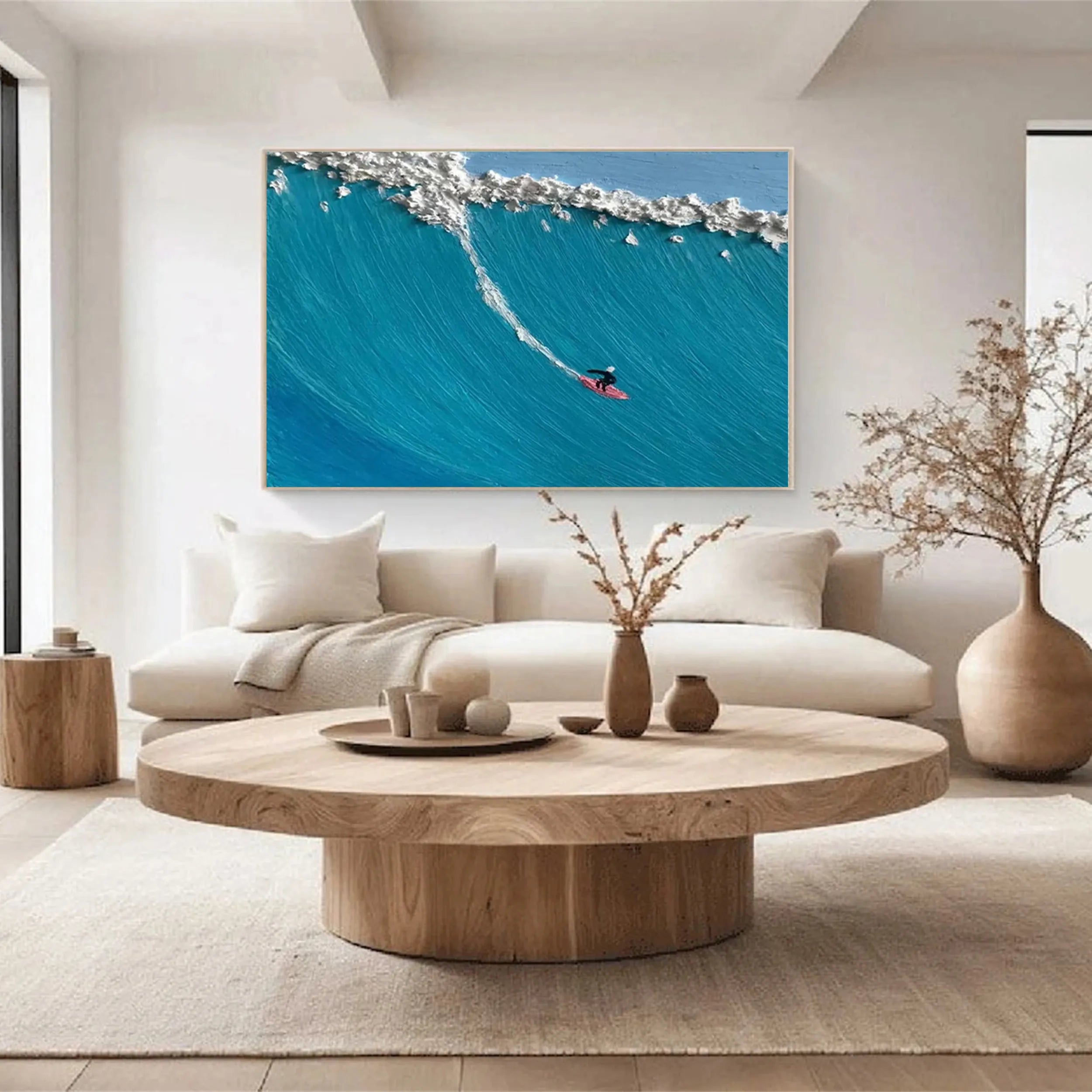 Sky And Ocean Painting