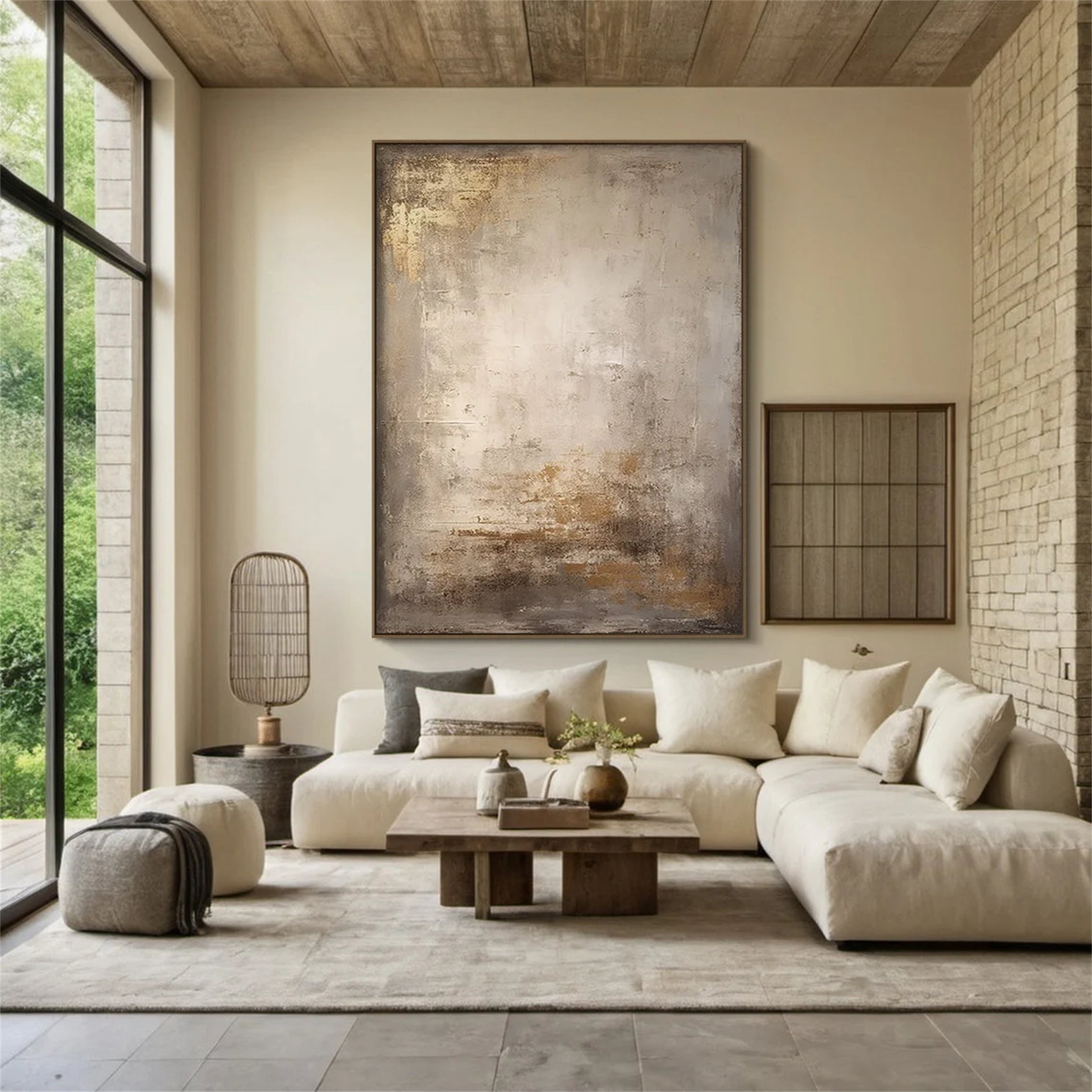 Wabi Sabi Abstract Wall Art