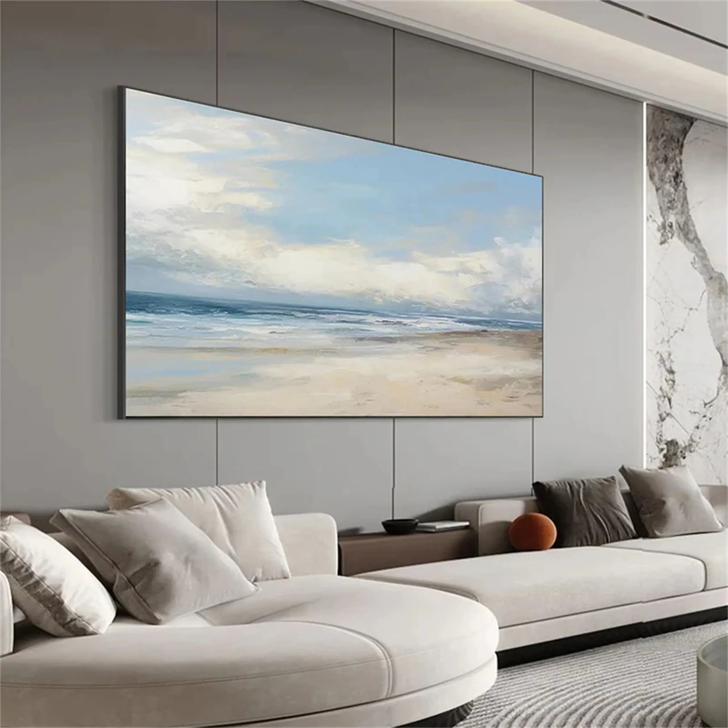 Sky And Ocean Painting