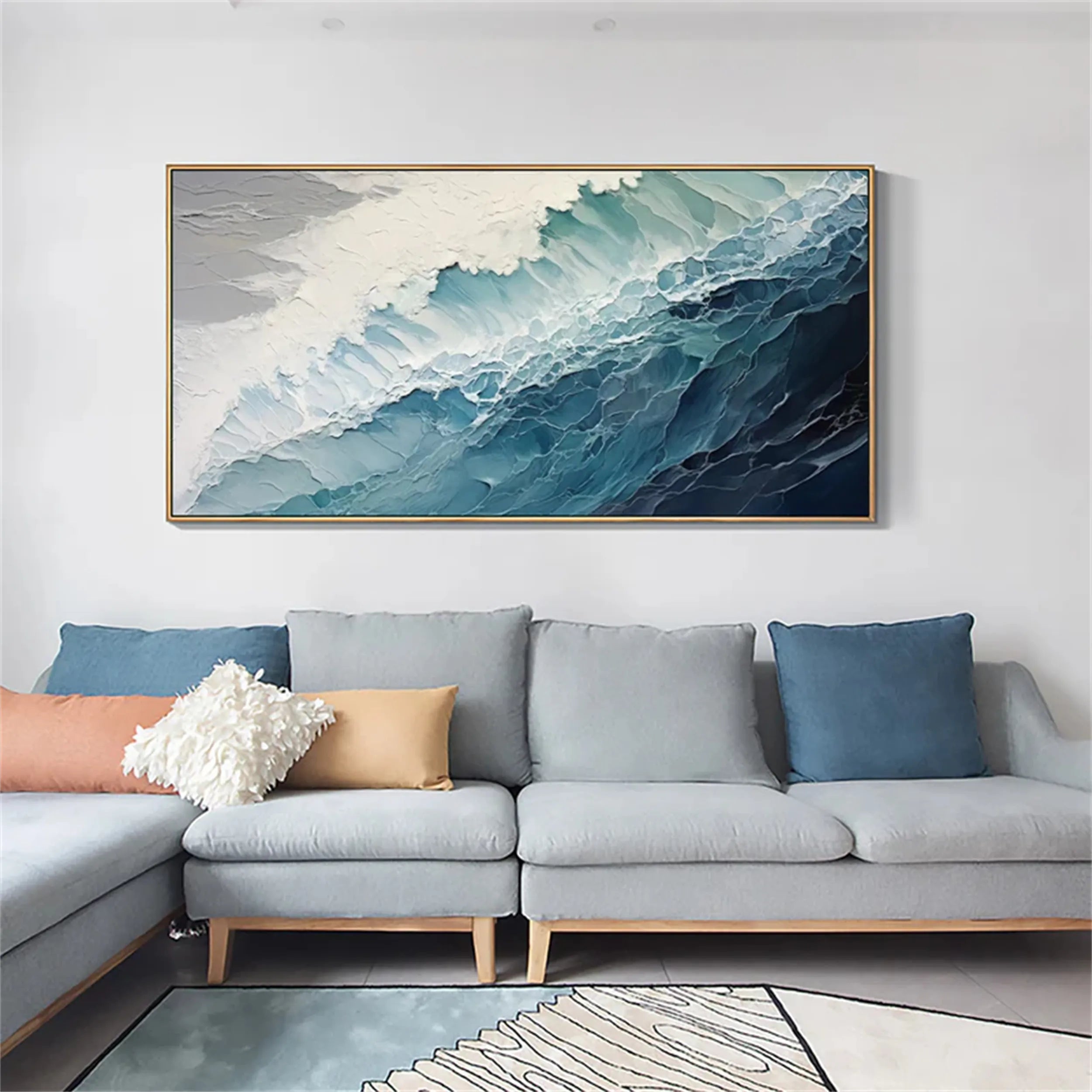 Sky And Ocean Painting