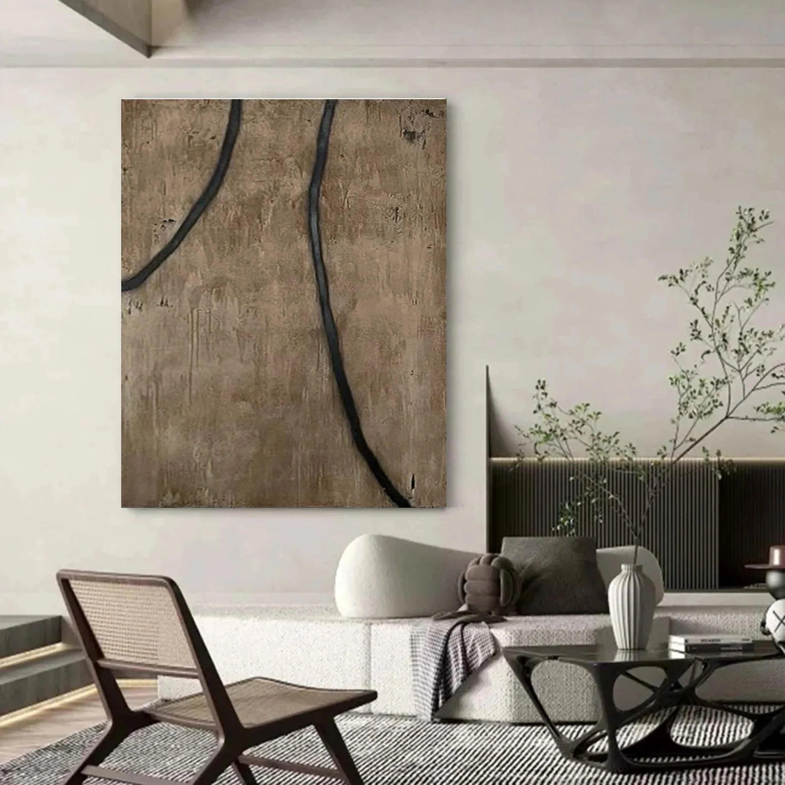 Wabi Sabi Abstract Wall Art