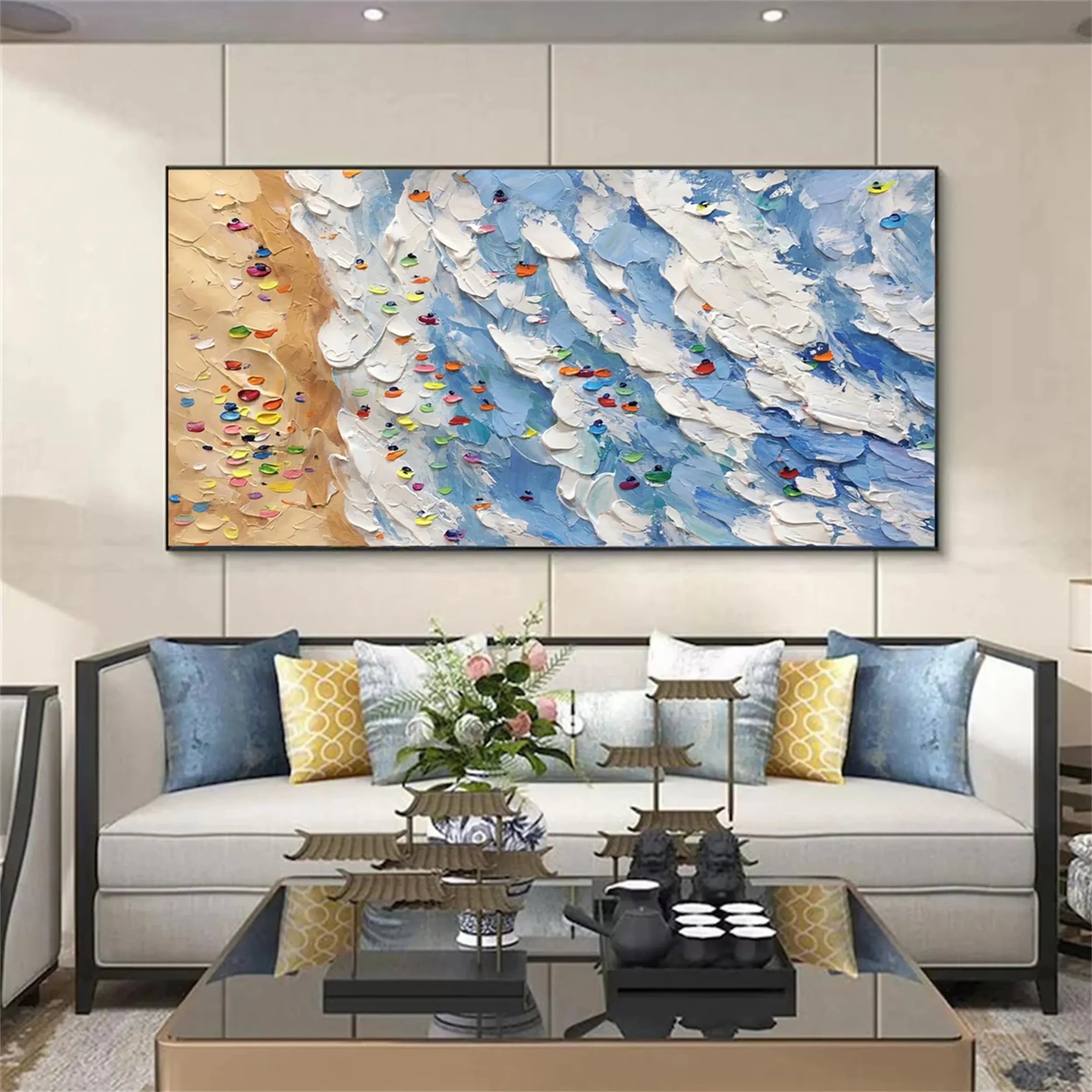 Sky And Ocean Painting