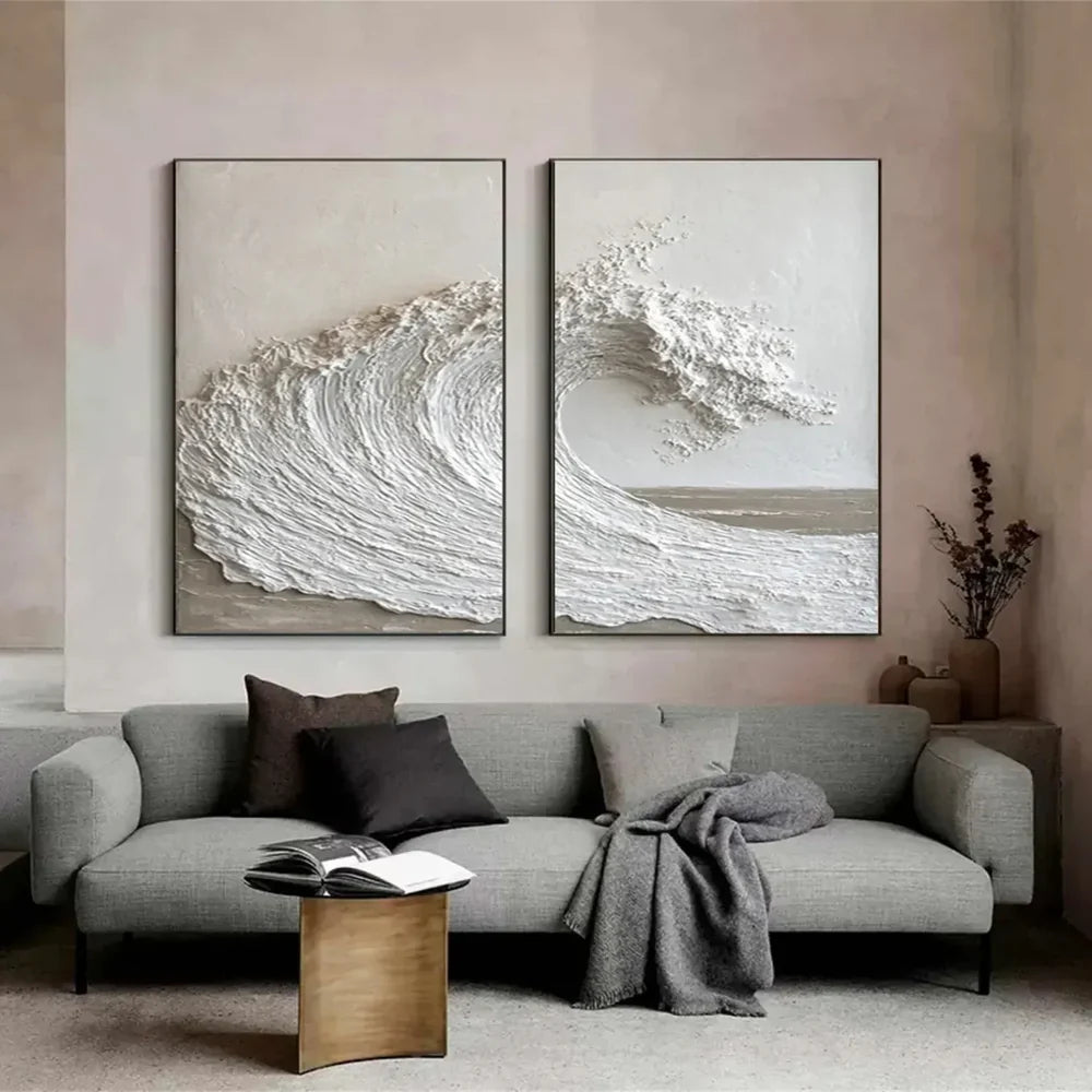 Sky And Ocean Painting Set of 2