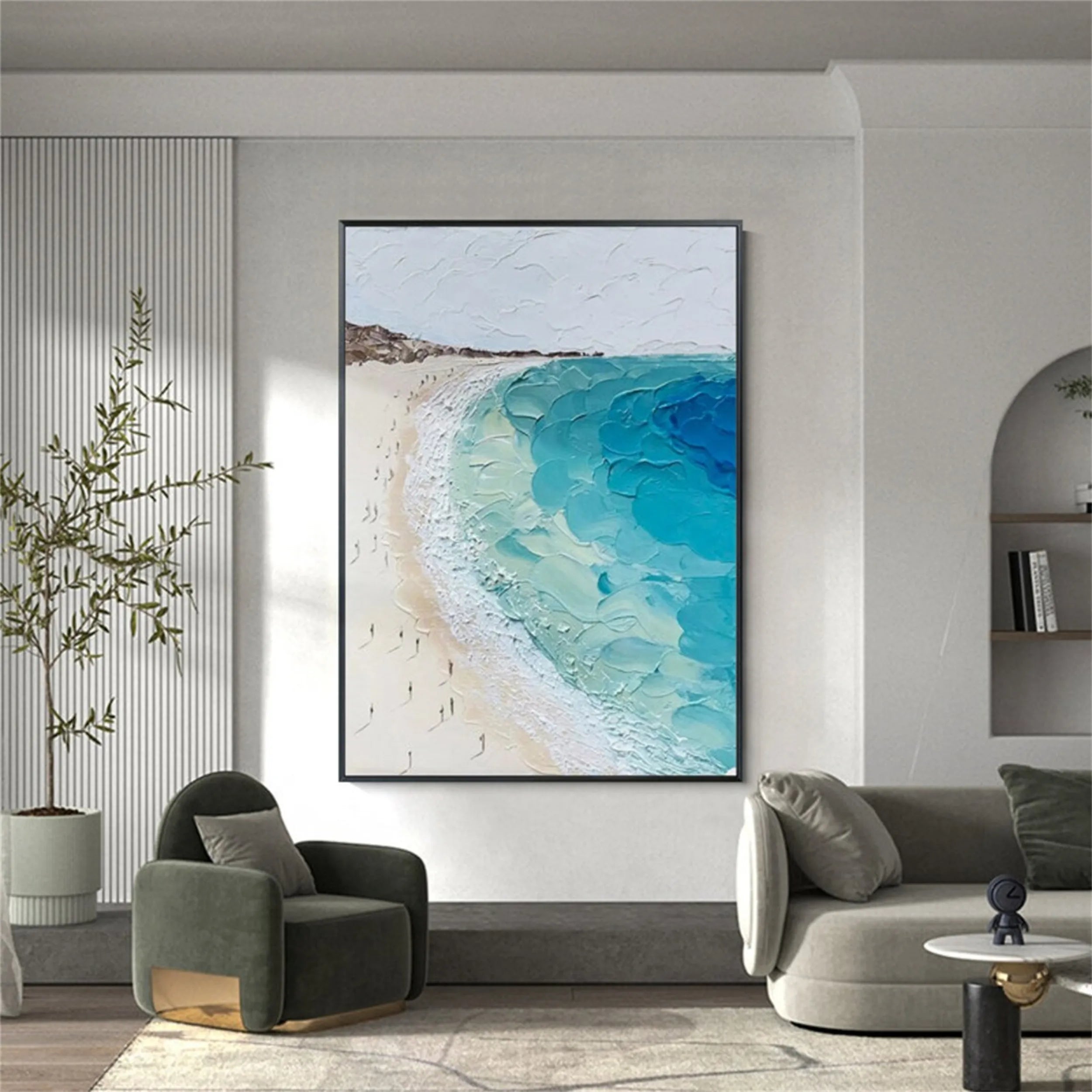 Sky and Ocean painting