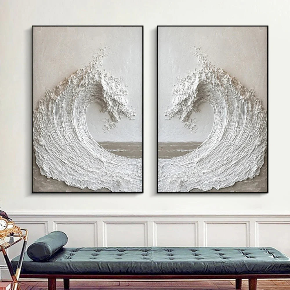 Sky And Ocean Painting Set of 2